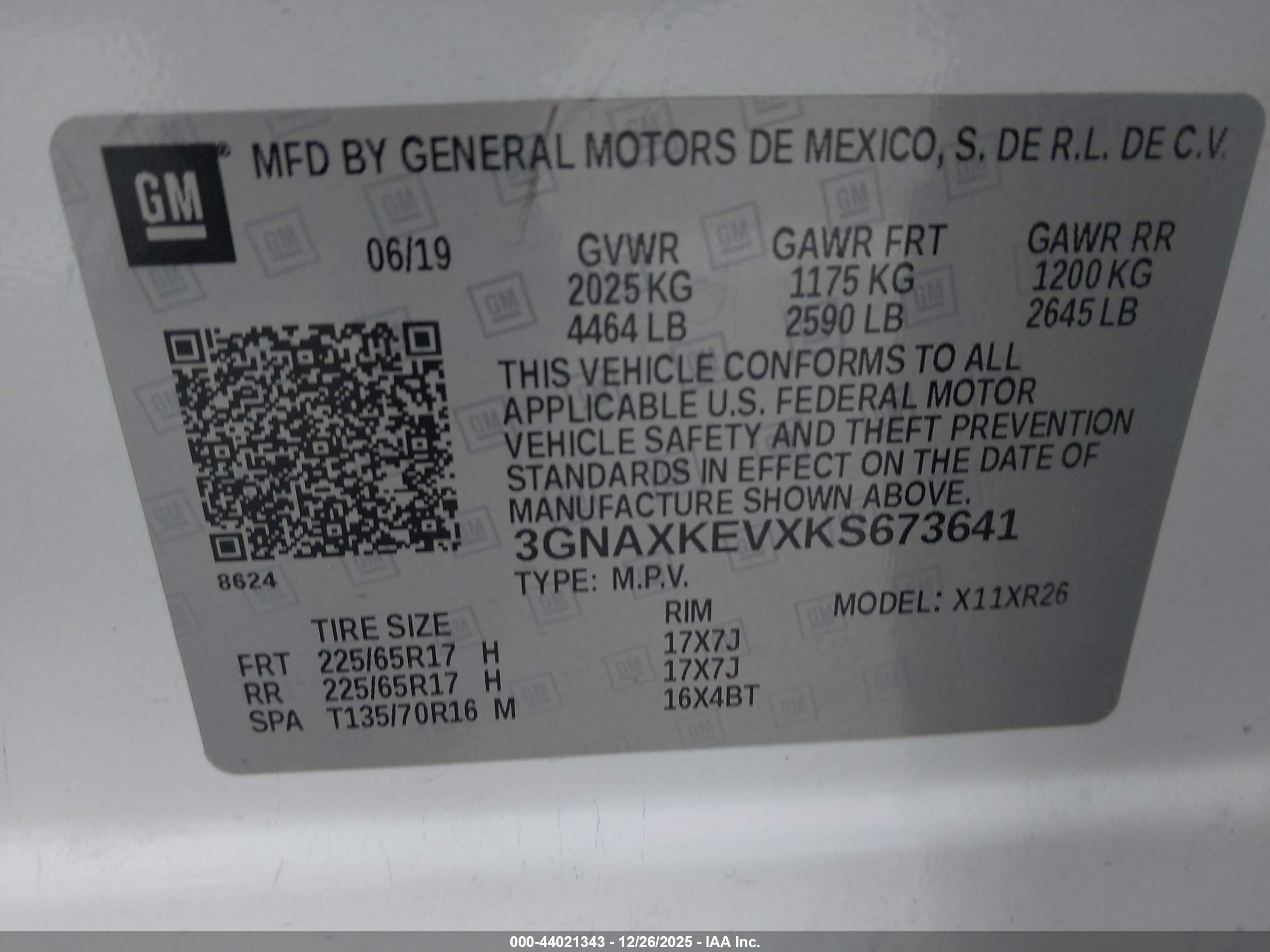 CHEVROLET EQUINOX image 9