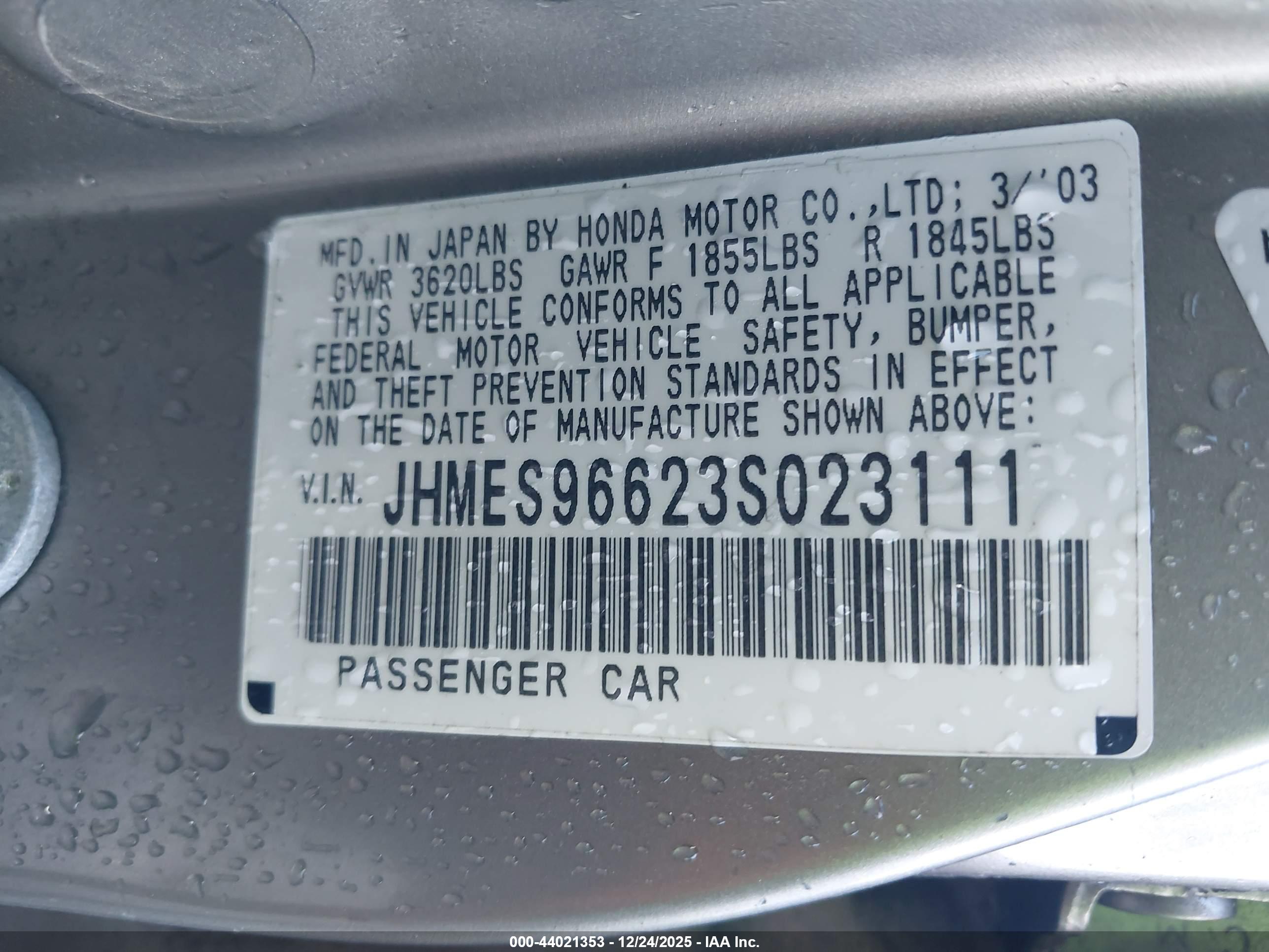 HONDA CIVIC image 9