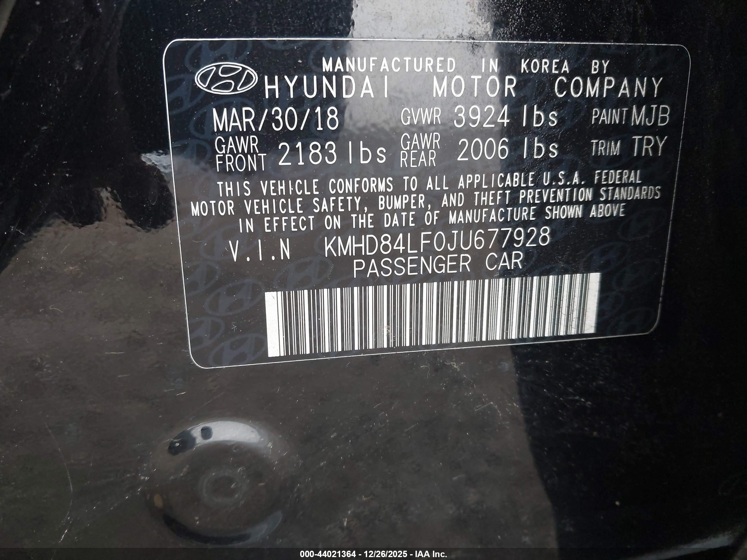 HYUNDAI ELANTRA image 9