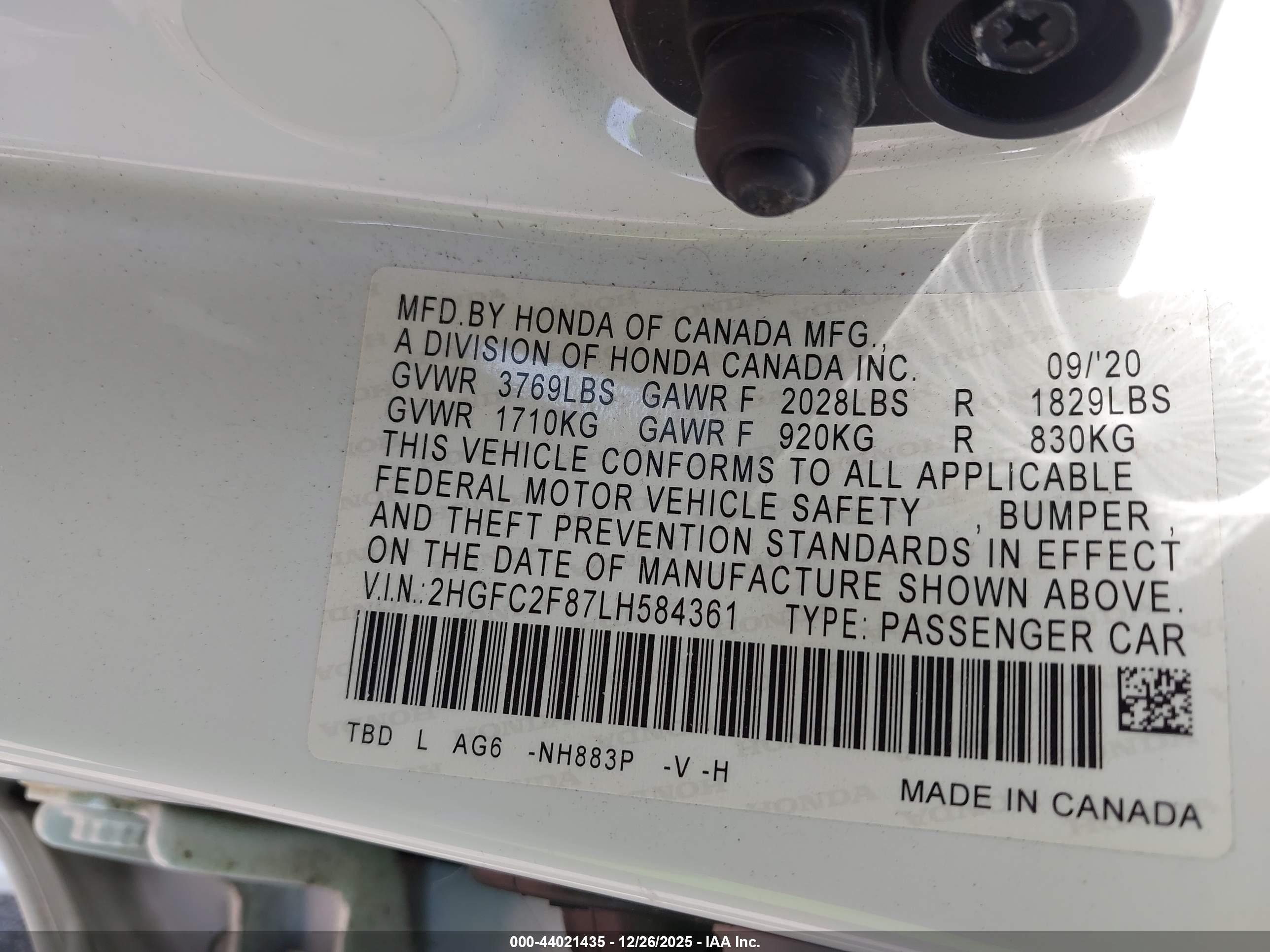 HONDA CIVIC image 9
