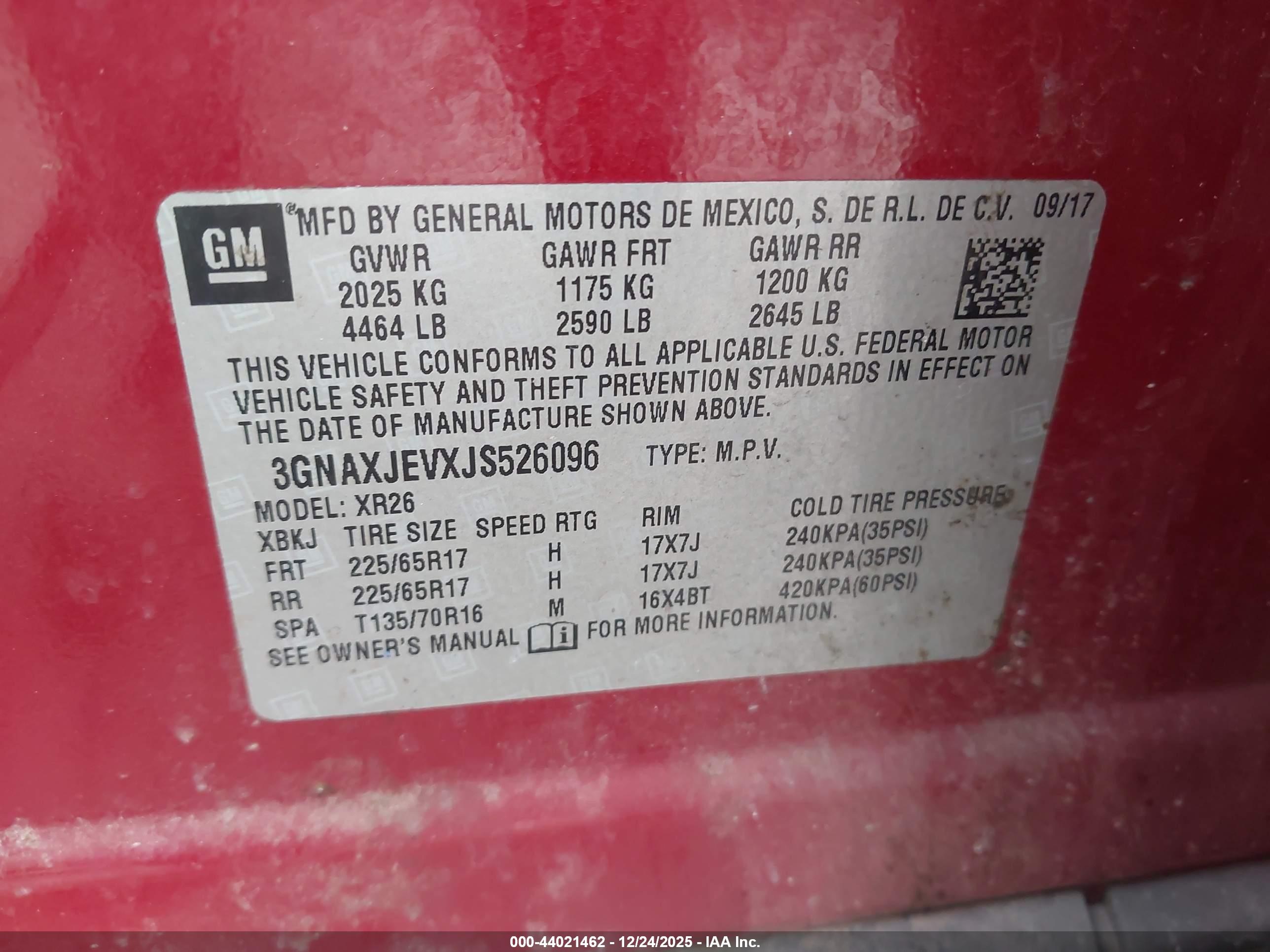 CHEVROLET EQUINOX image 9