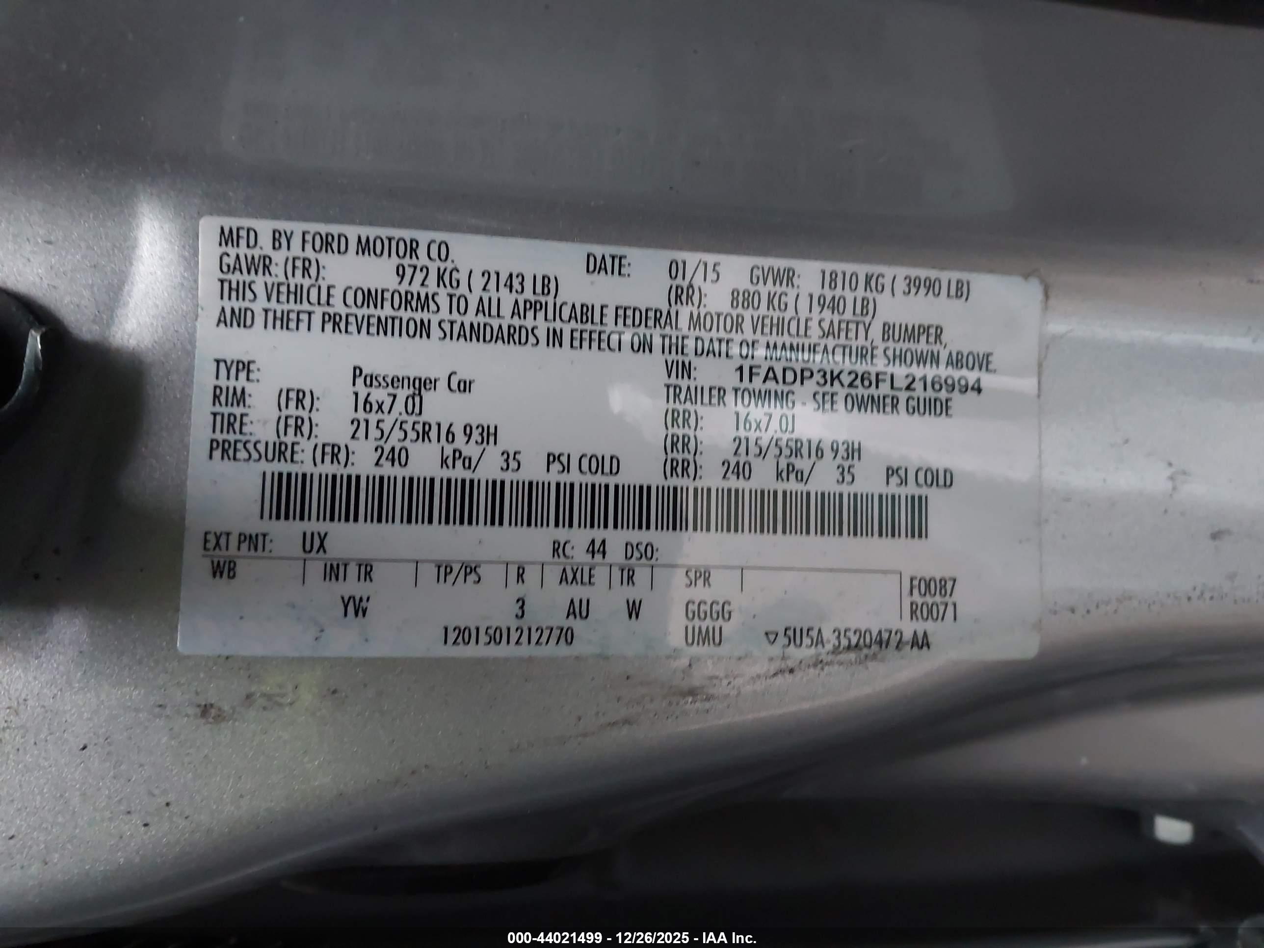 FORD FOCUS image 9