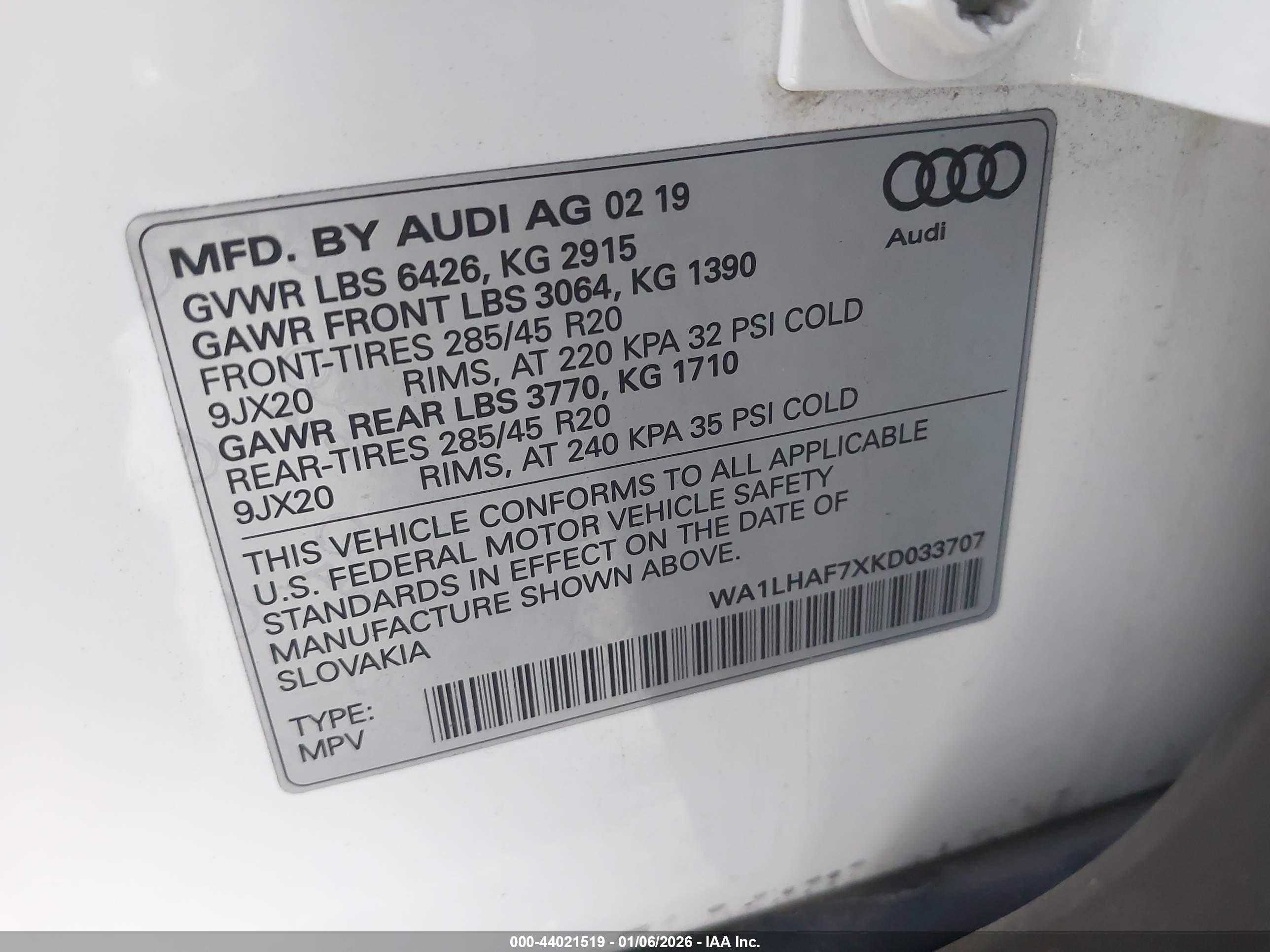AUDI Q7 image 9
