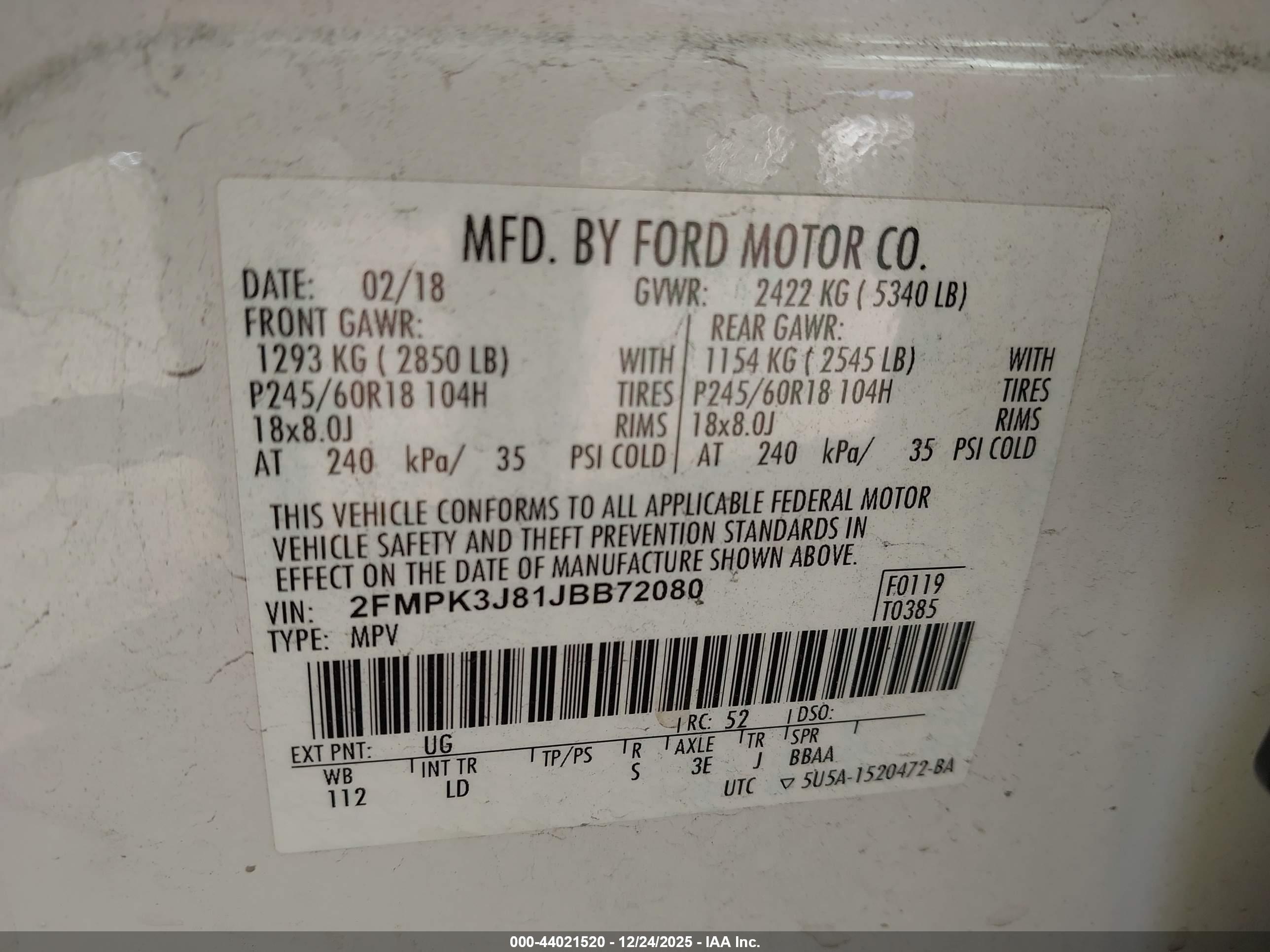 FORD EDGE image 9
