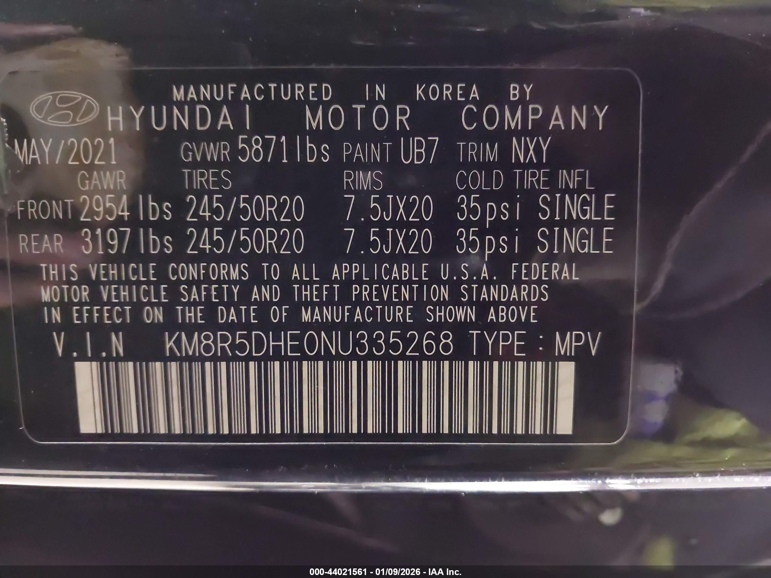 HYUNDAI PALISADE image 9