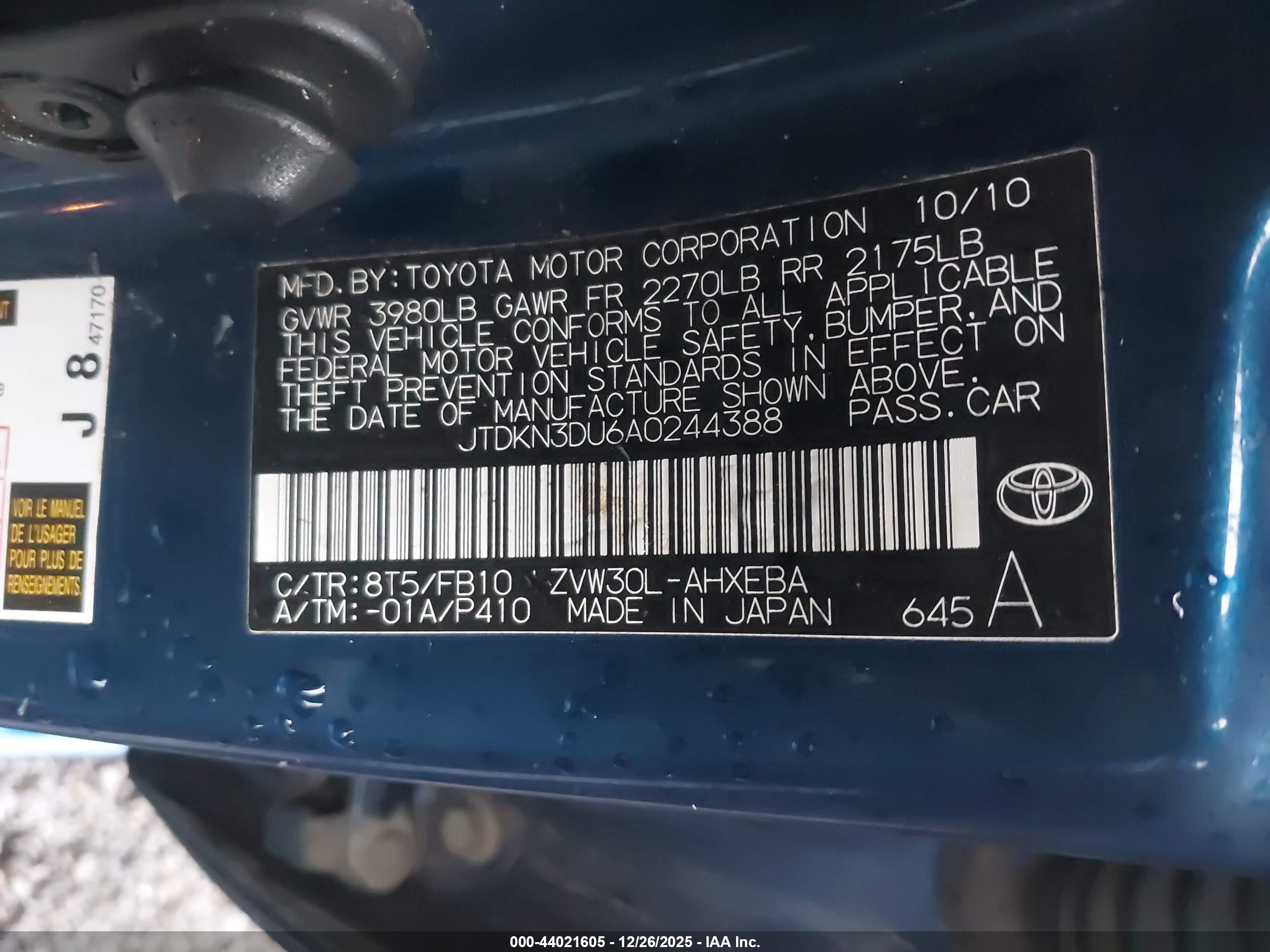 TOYOTA PRIUS image 9