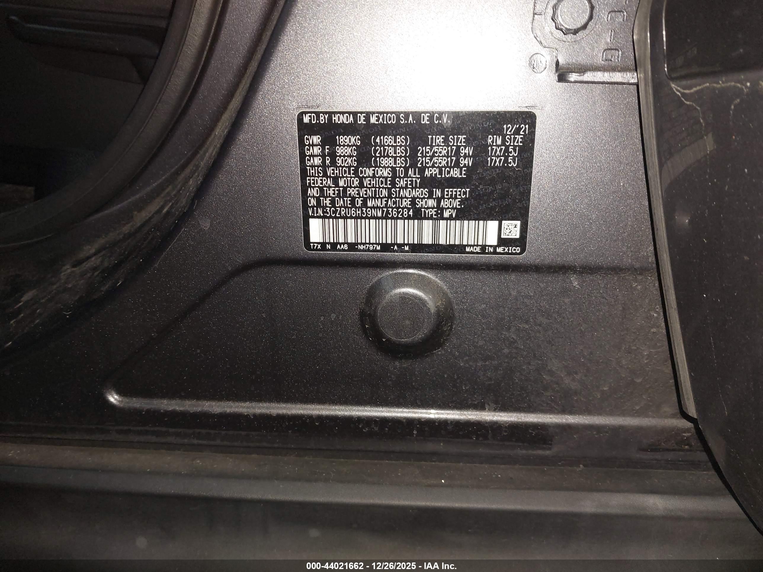 HONDA HR-V image 9