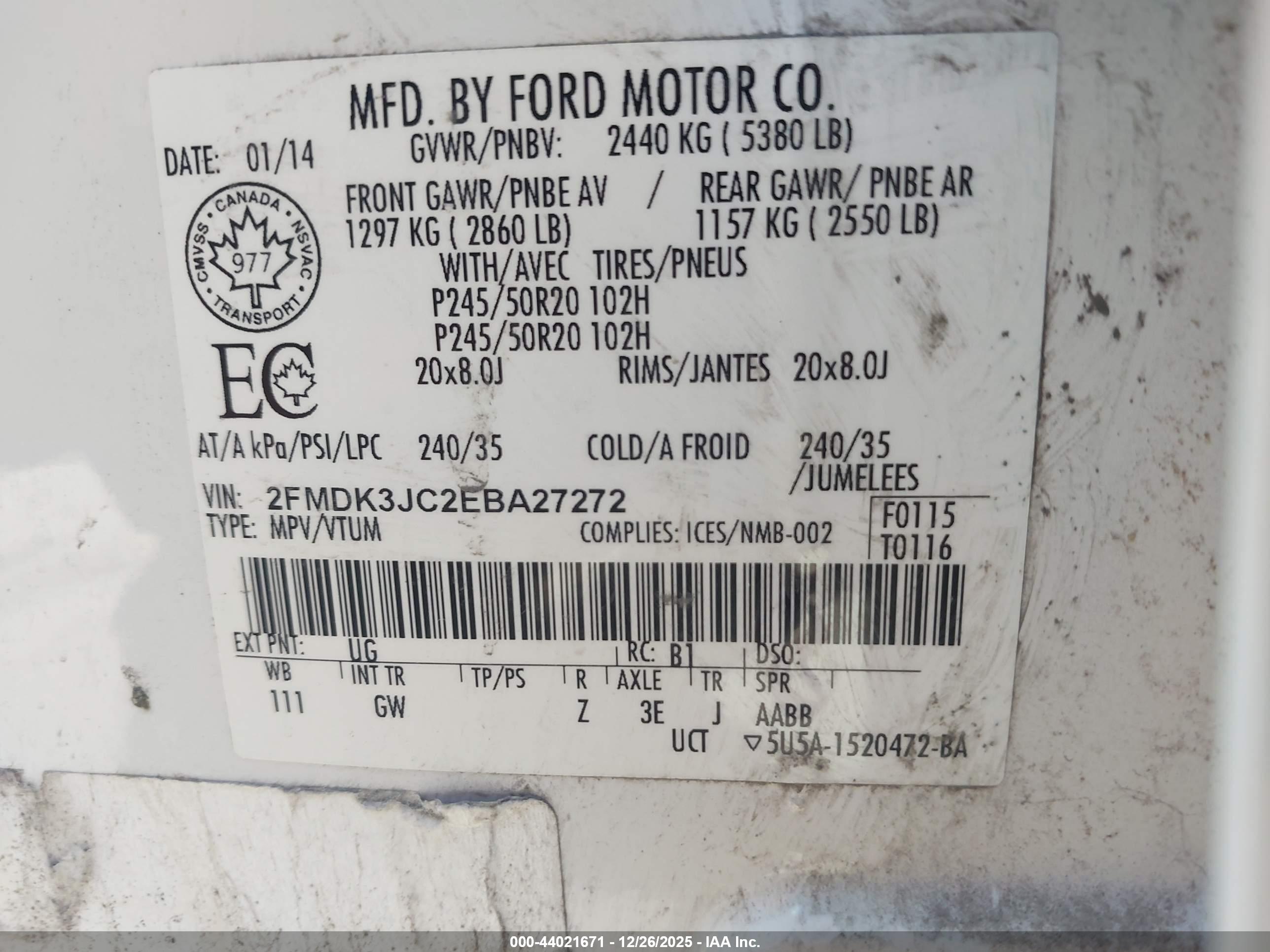 FORD EDGE image 9