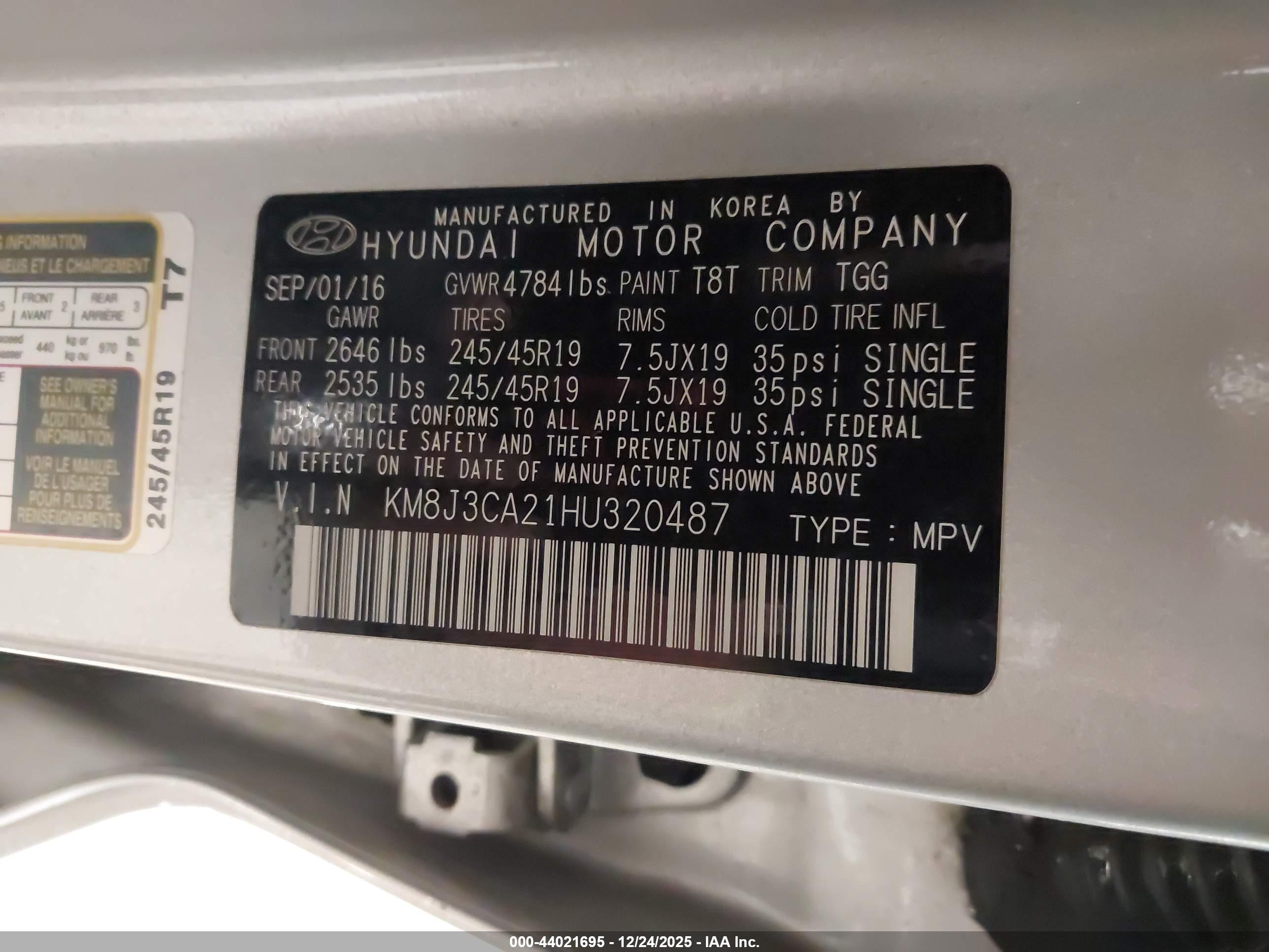 HYUNDAI TUCSON image 9