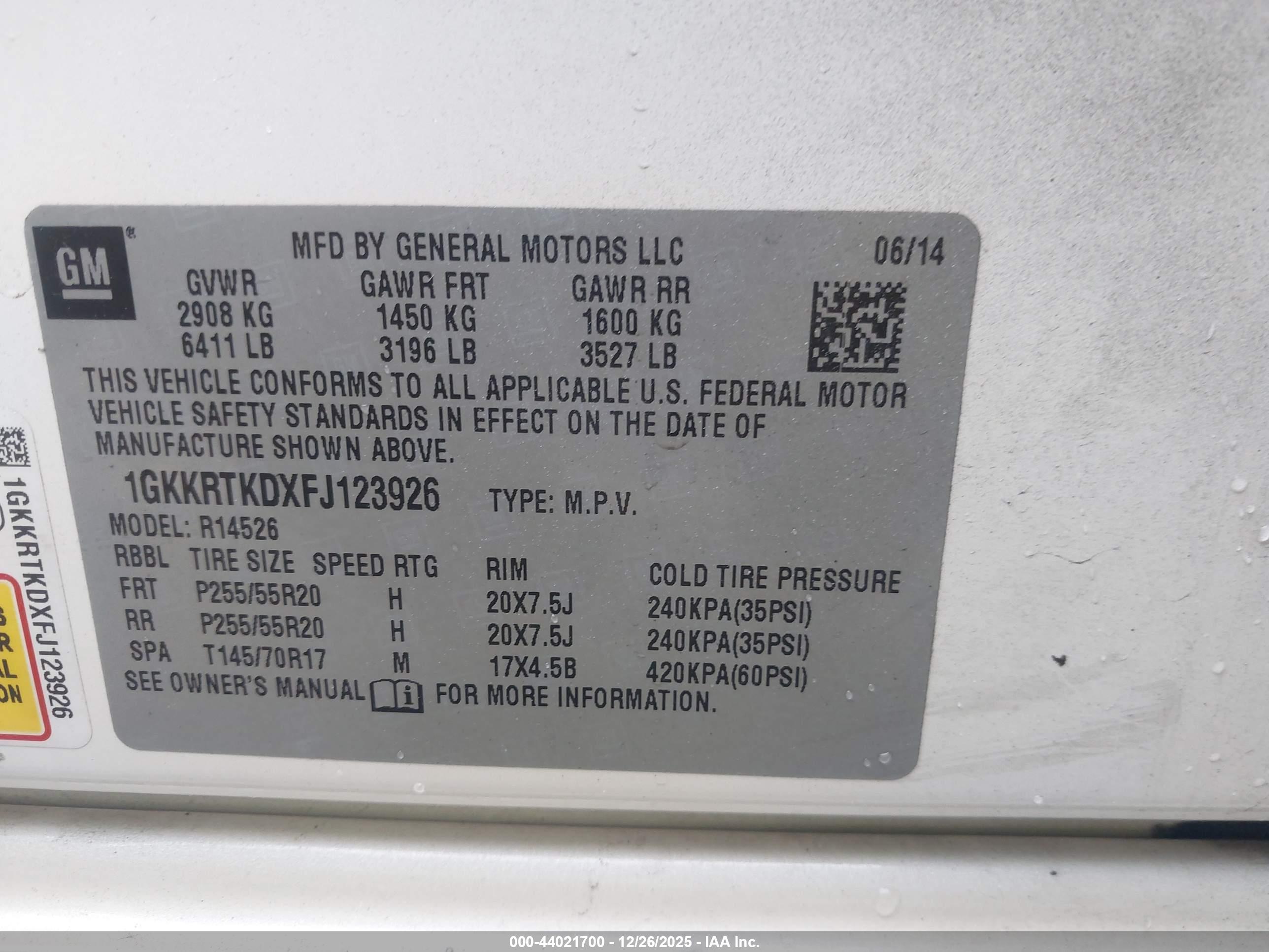 GMC ACADIA image 9