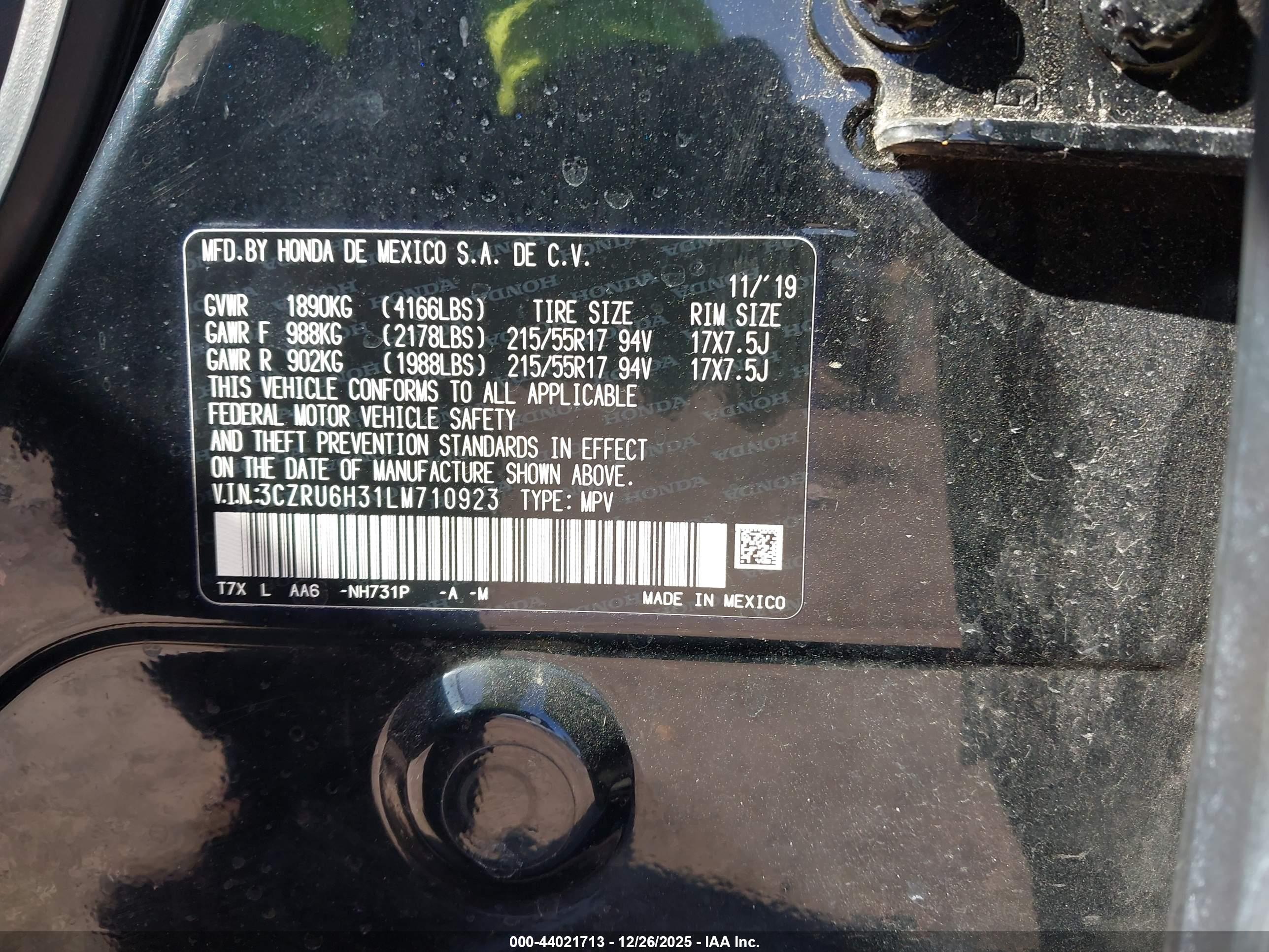 HONDA HR-V image 9