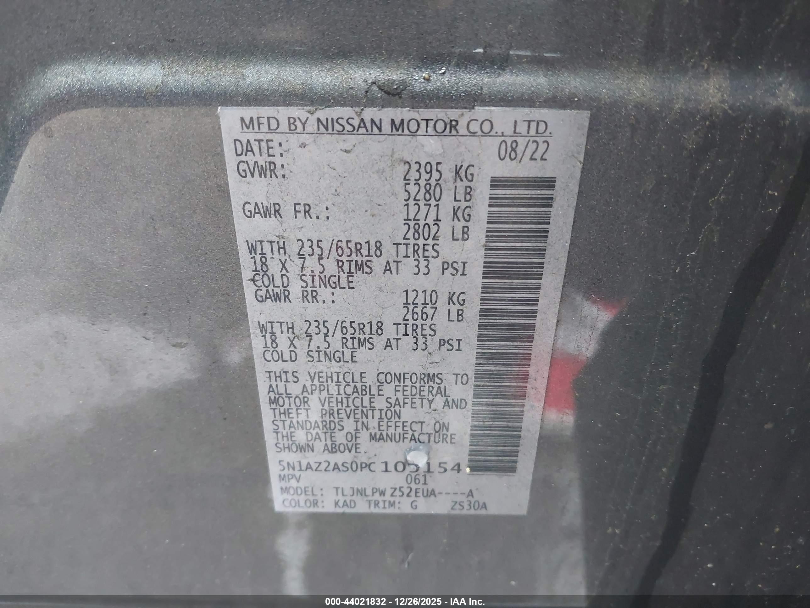 NISSAN MURANO image 9