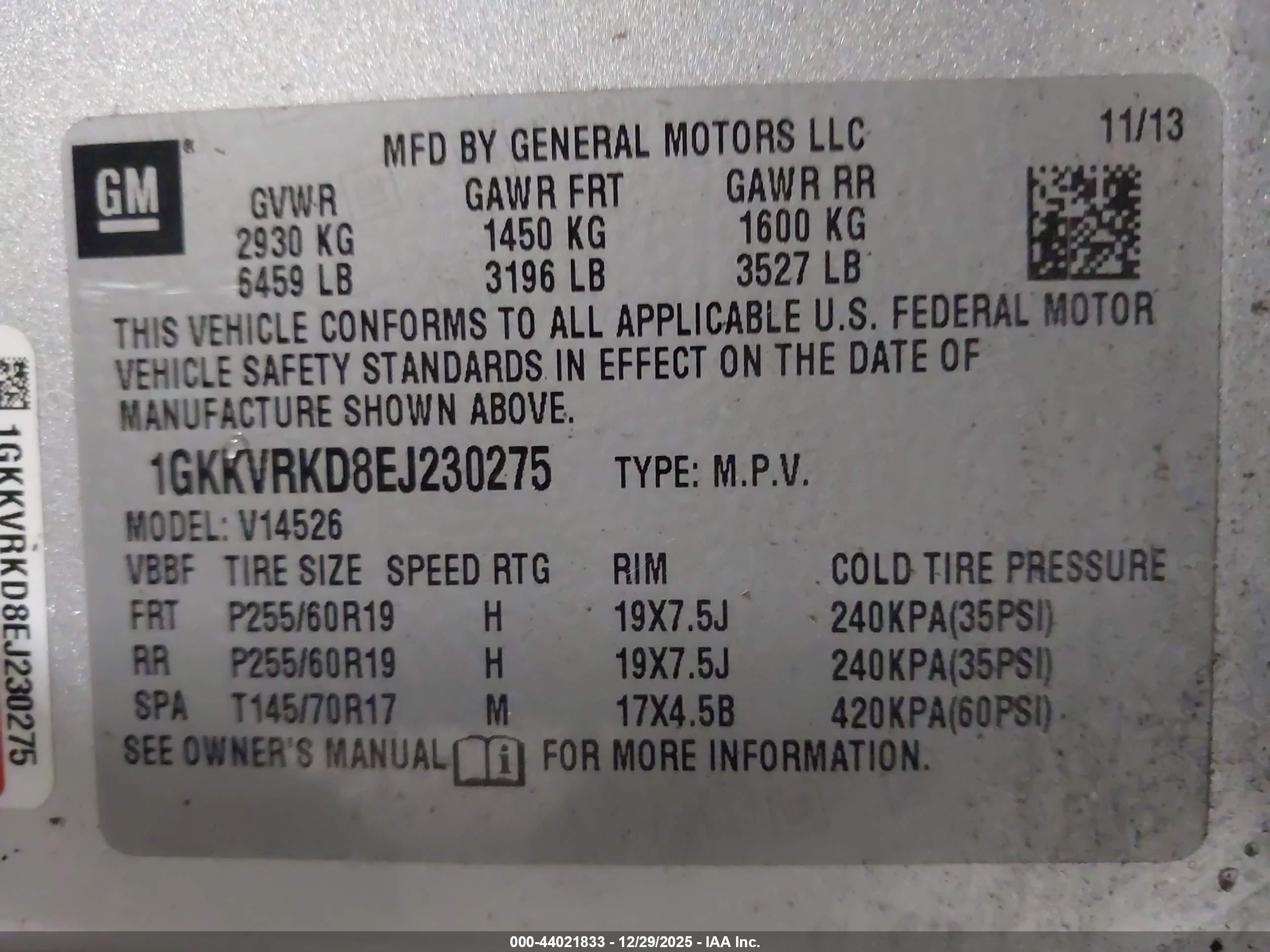 GMC ACADIA image 9