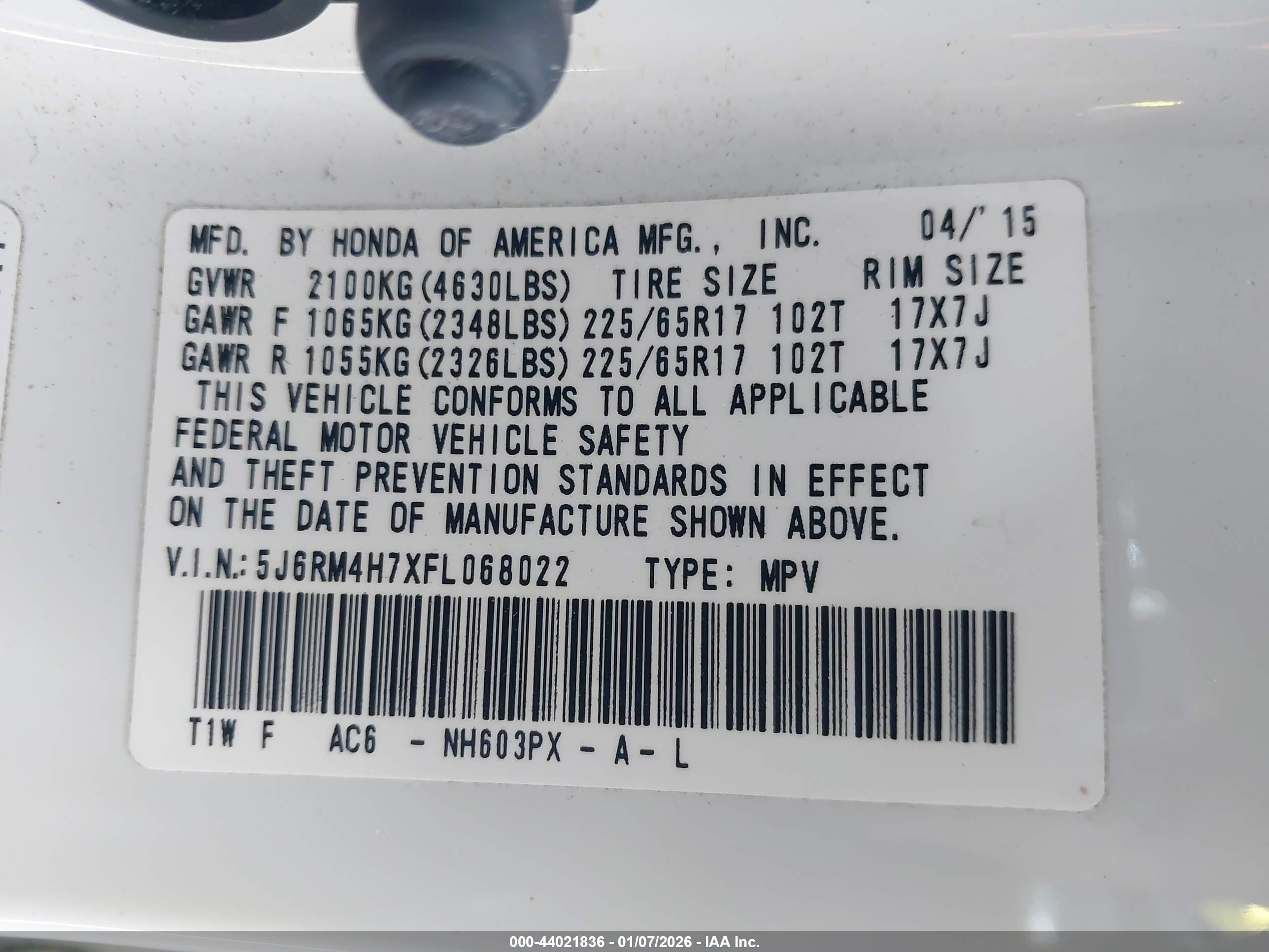 HONDA CR-V image 9