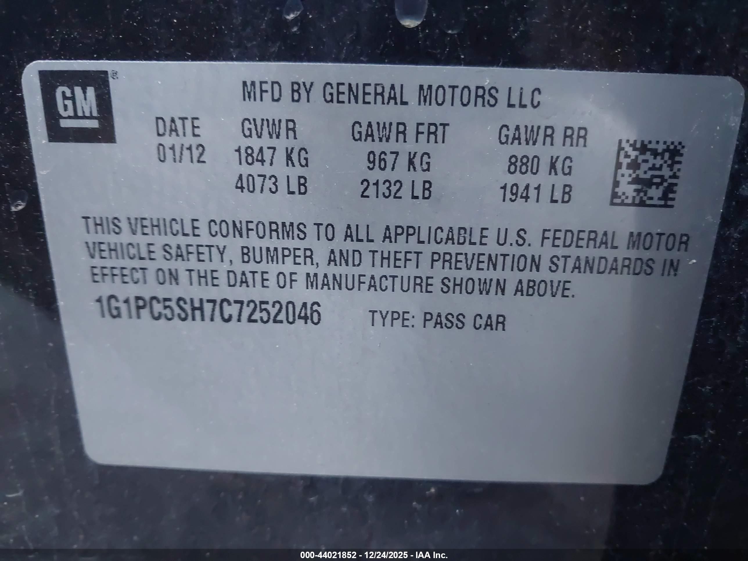 CHEVROLET CRUZE image 9