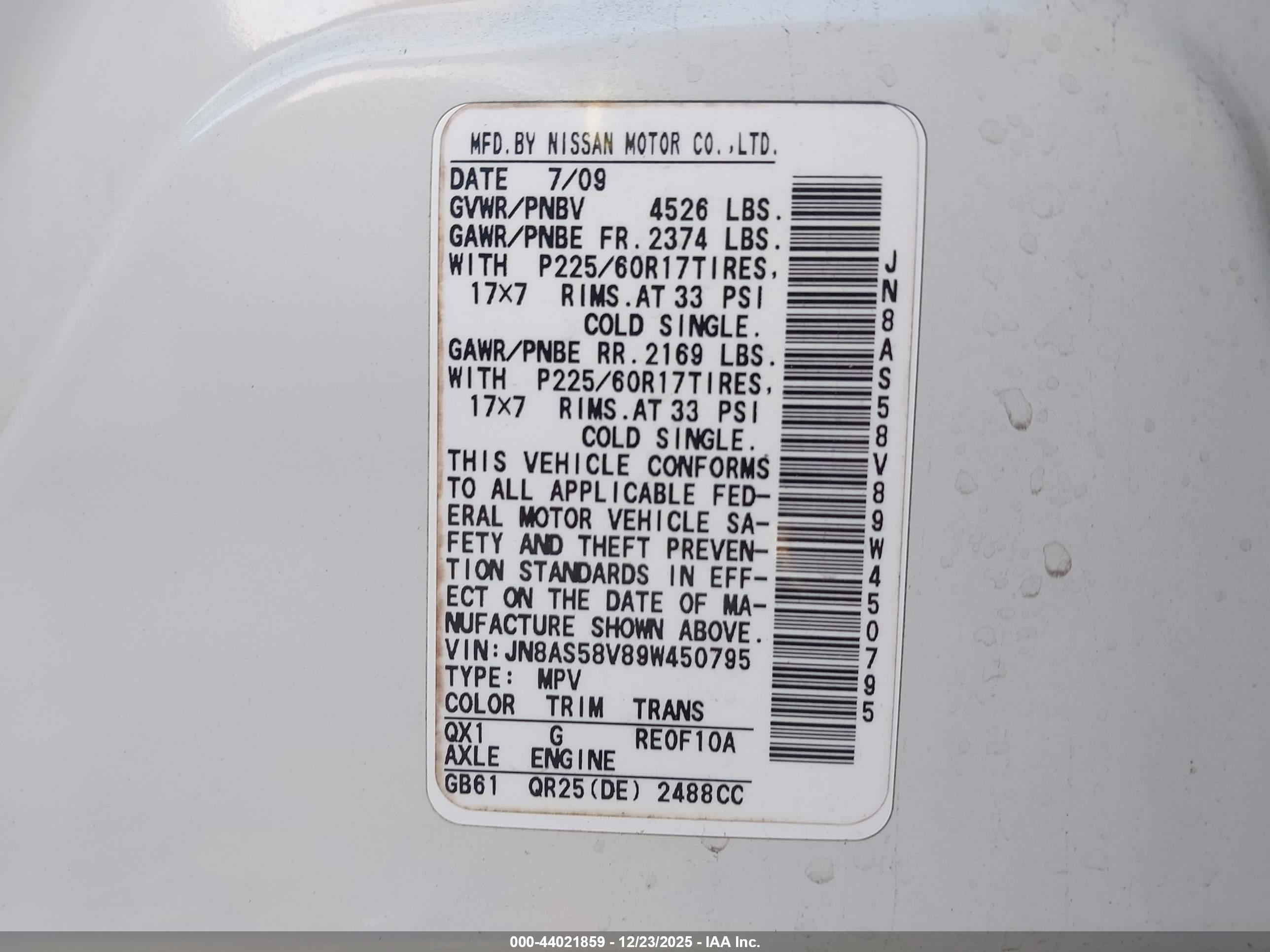 NISSAN ROGUE image 9