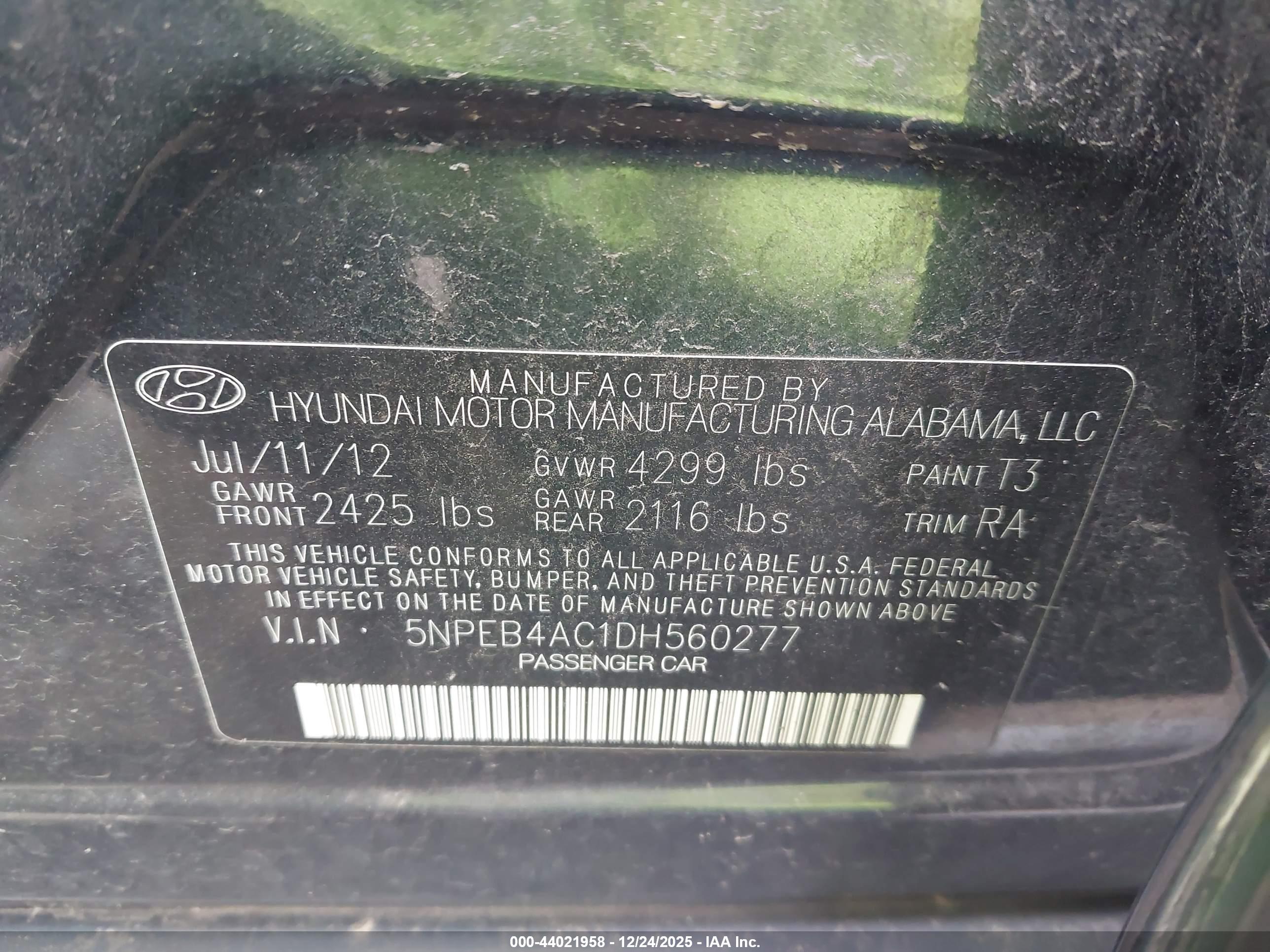 HYUNDAI SONATA image 9