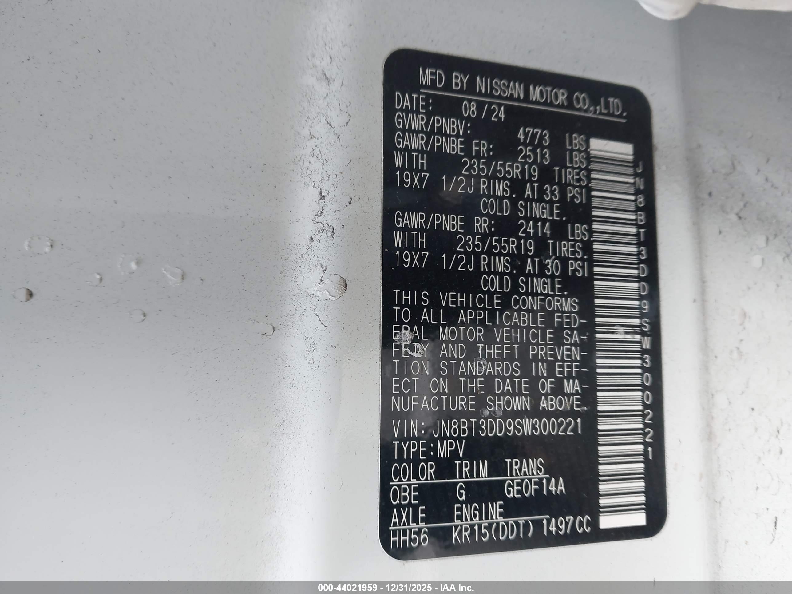 NISSAN ROGUE image 9