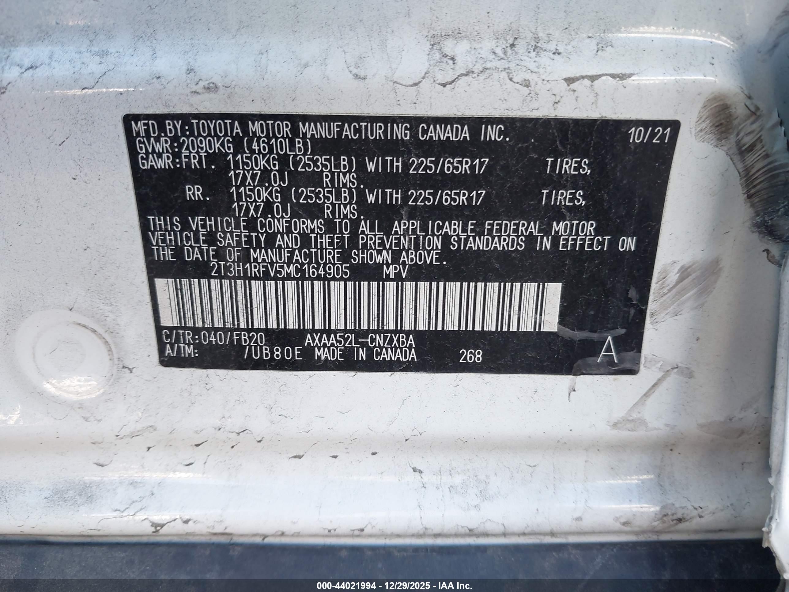 TOYOTA RAV4 image 9