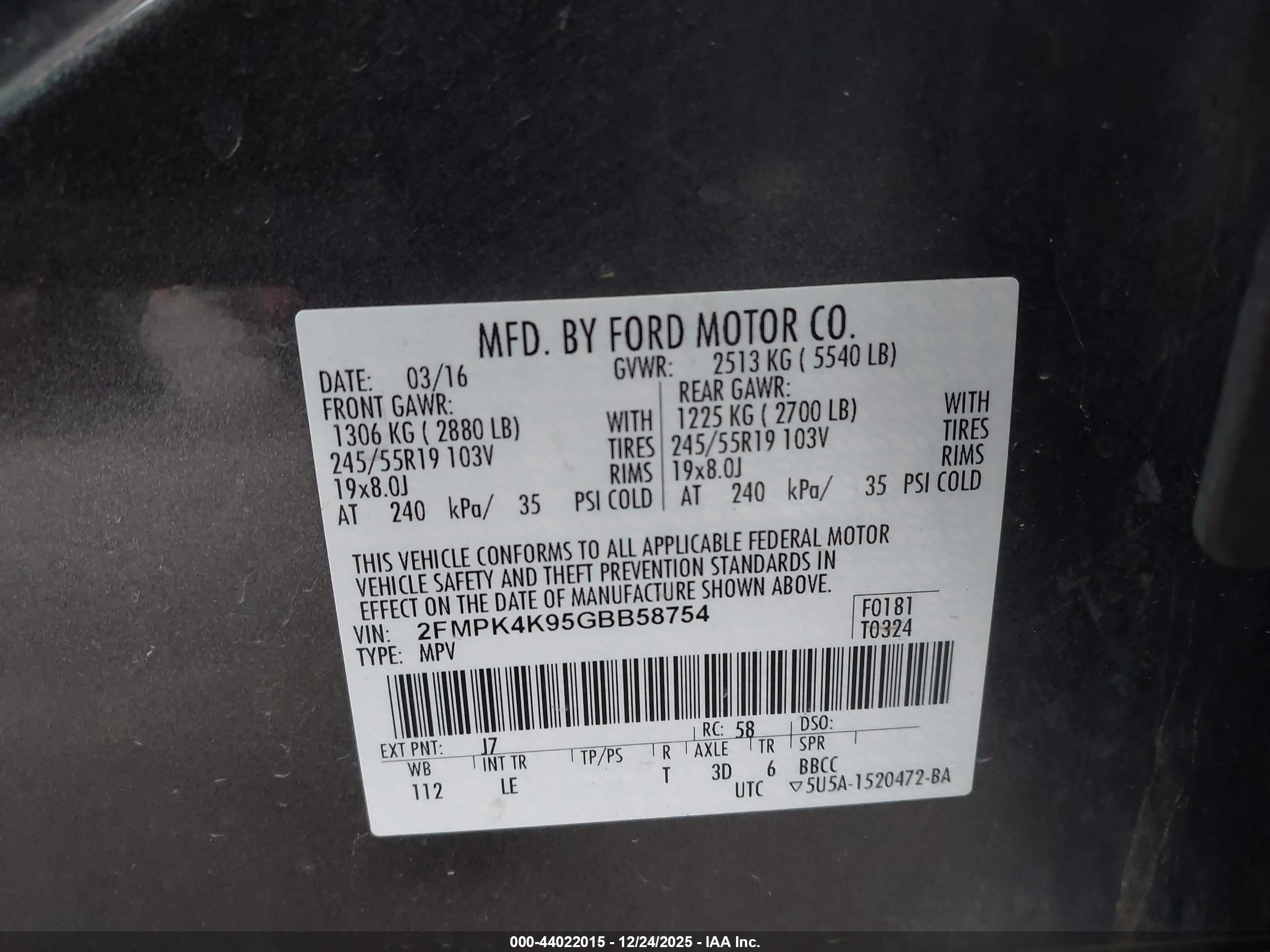 FORD EDGE image 9