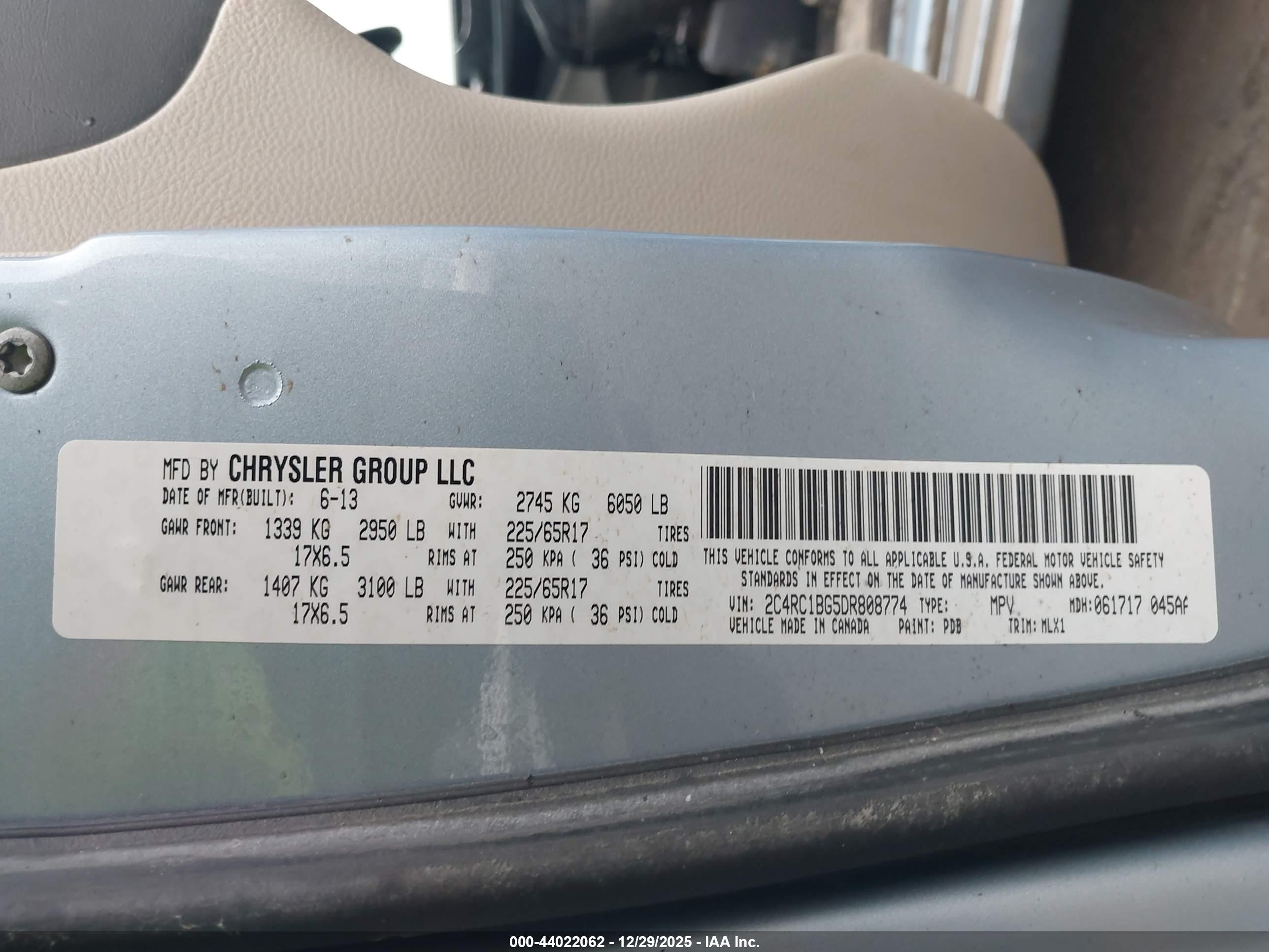 CHRYSLER TOWN image 9