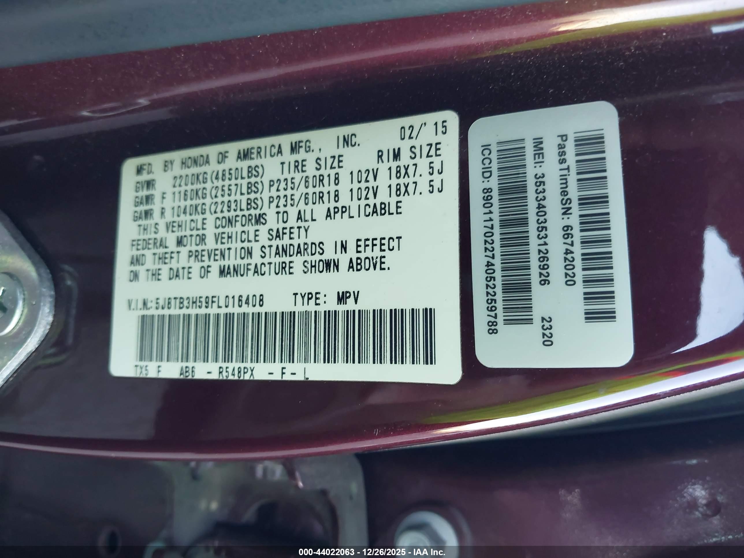 ACURA RDX image 9