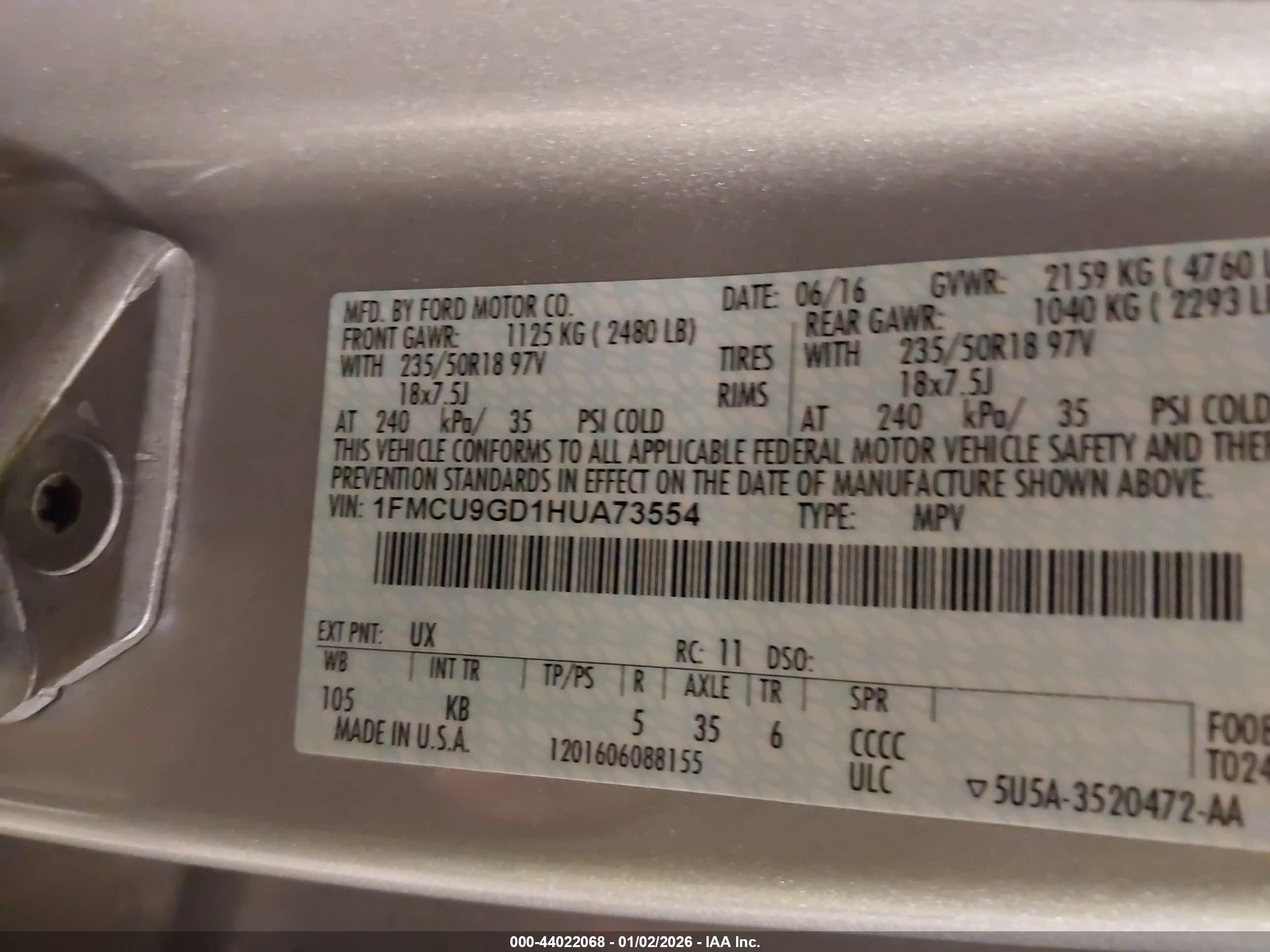 FORD ESCAPE image 9