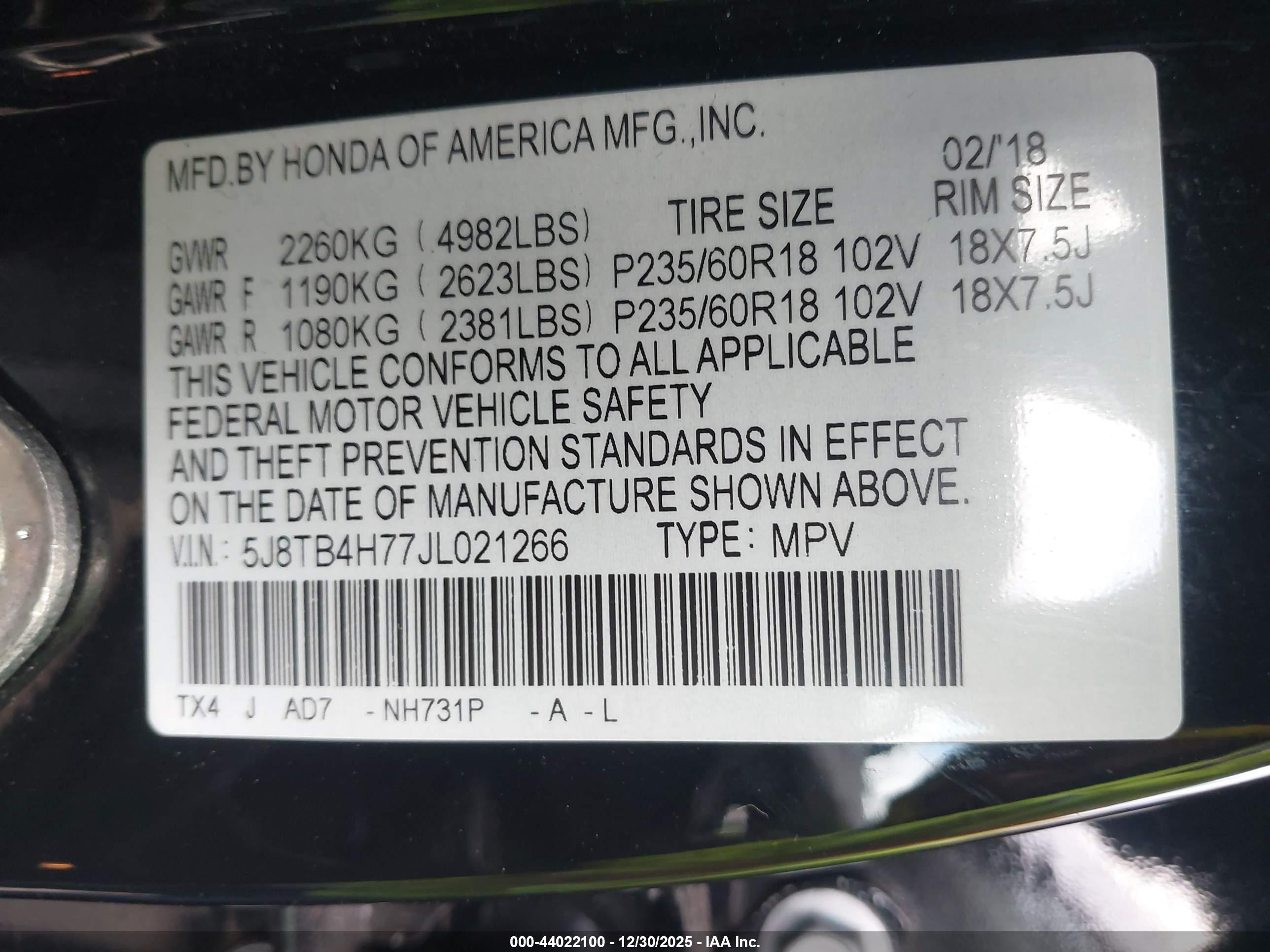 ACURA RDX image 9