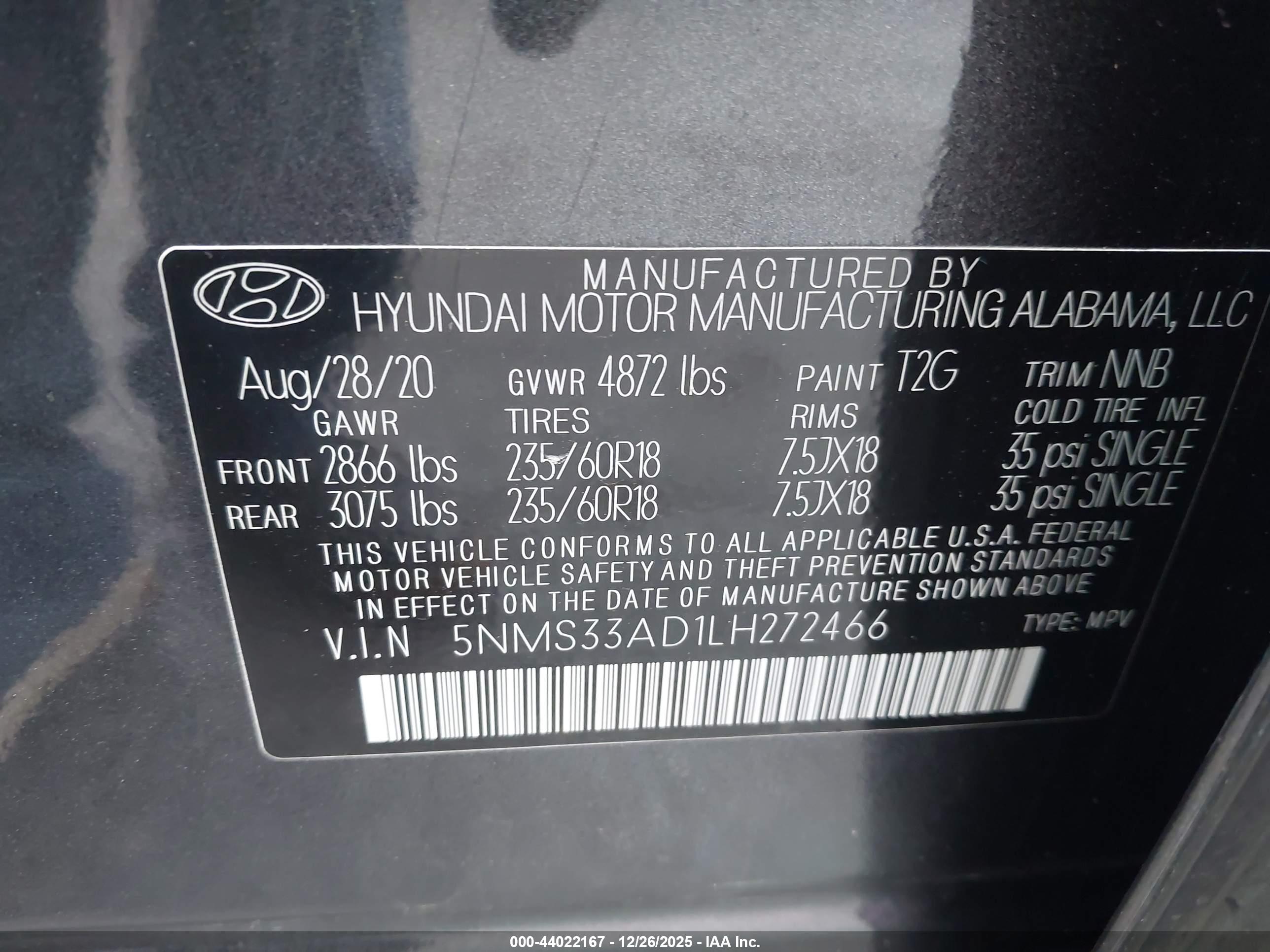 HYUNDAI SANTA image 9