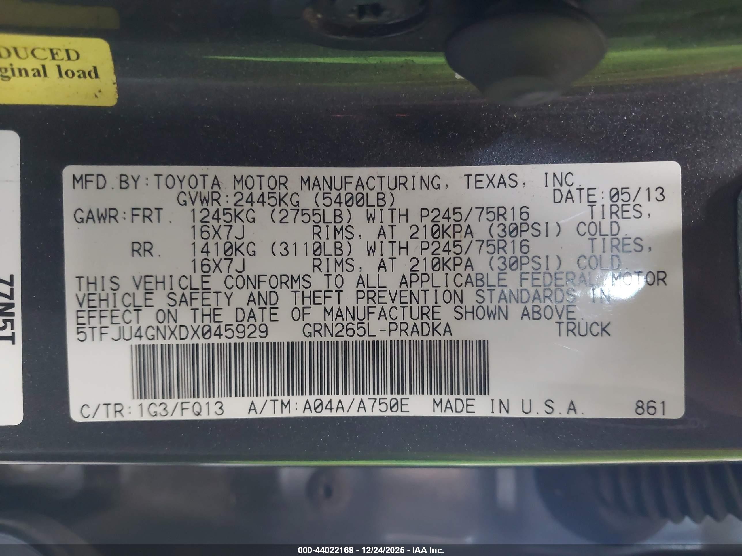 TOYOTA TACOMA image 9