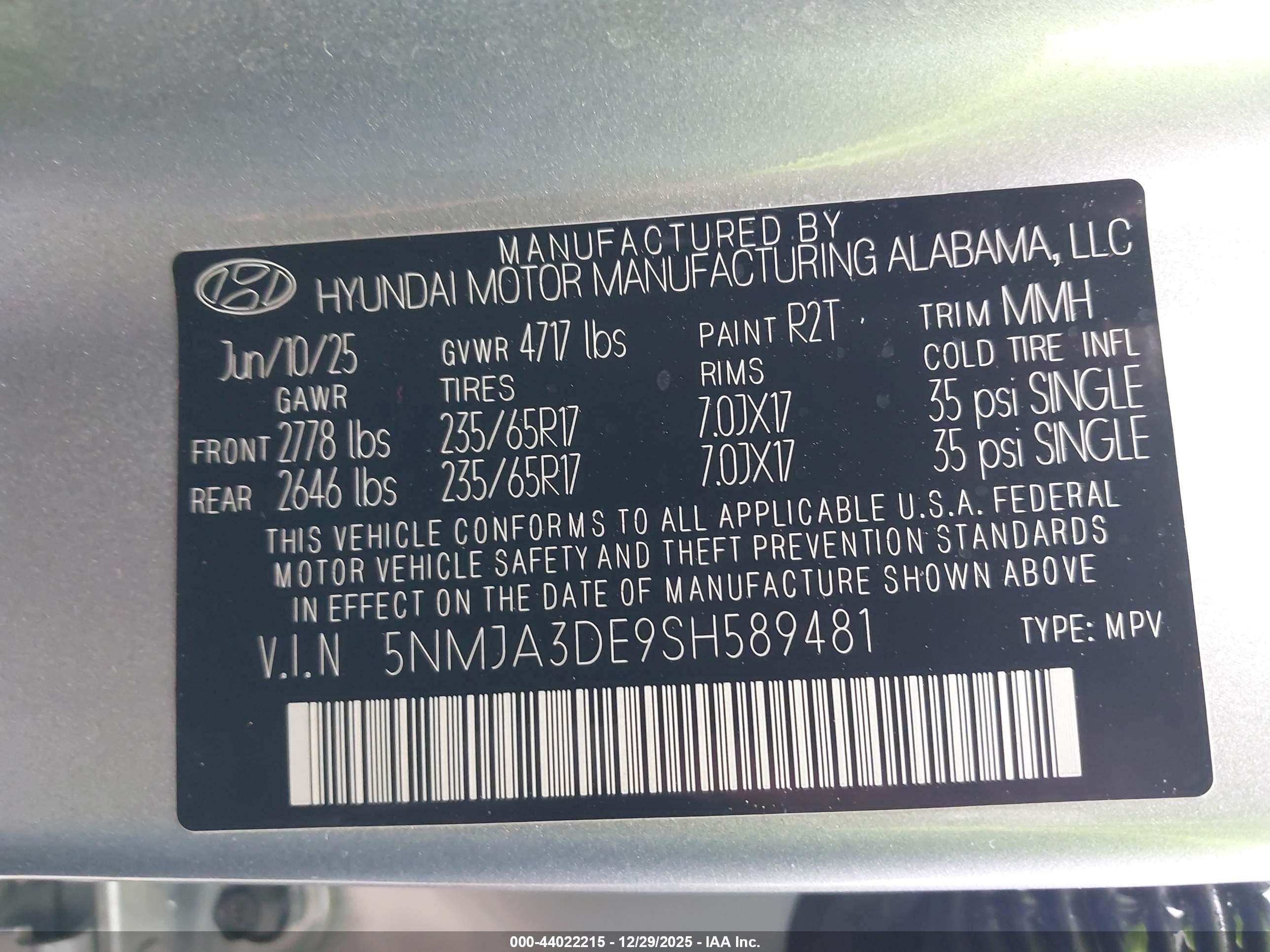 HYUNDAI TUCSON image 9