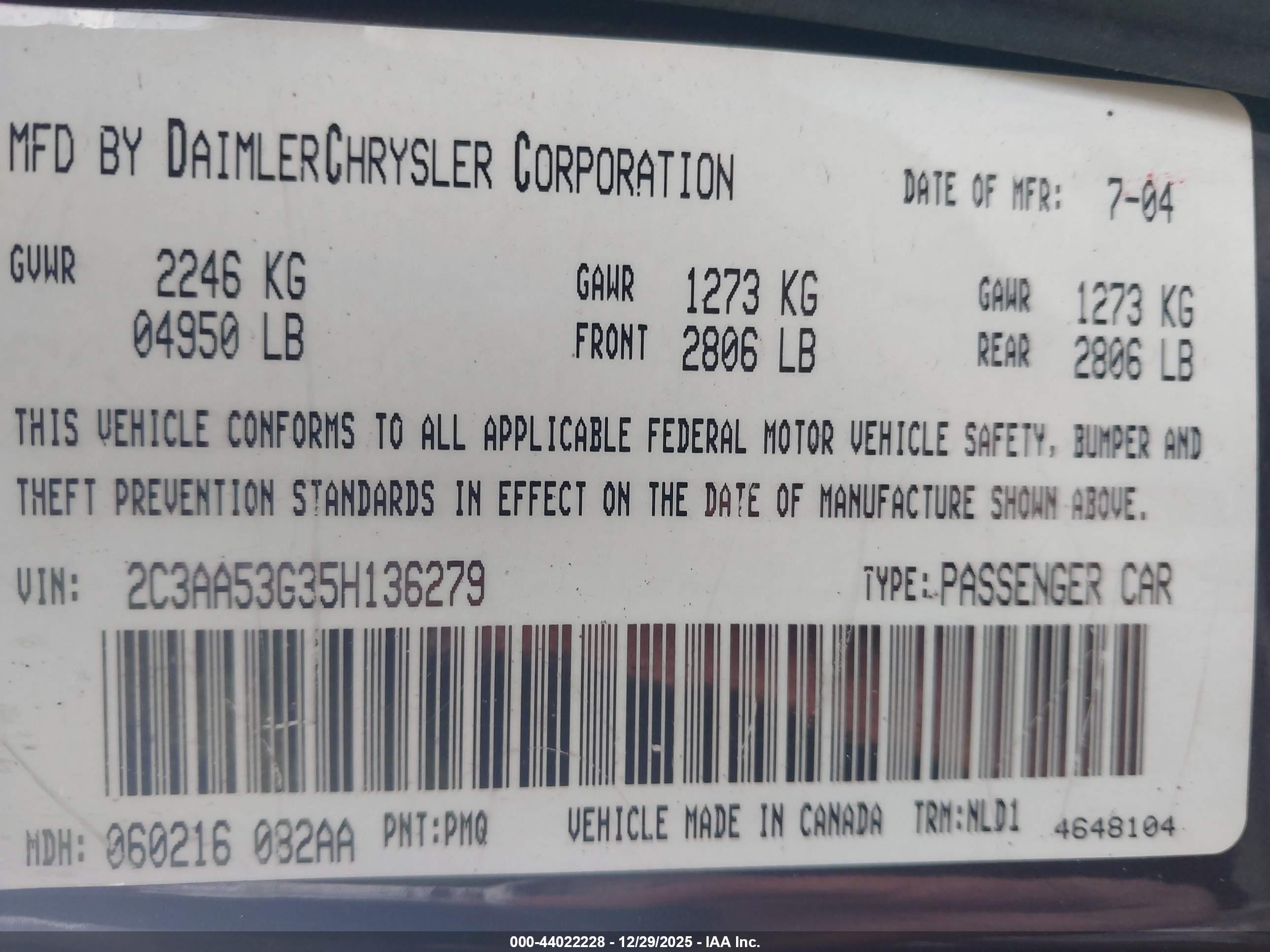 CHRYSLER 300 image 9