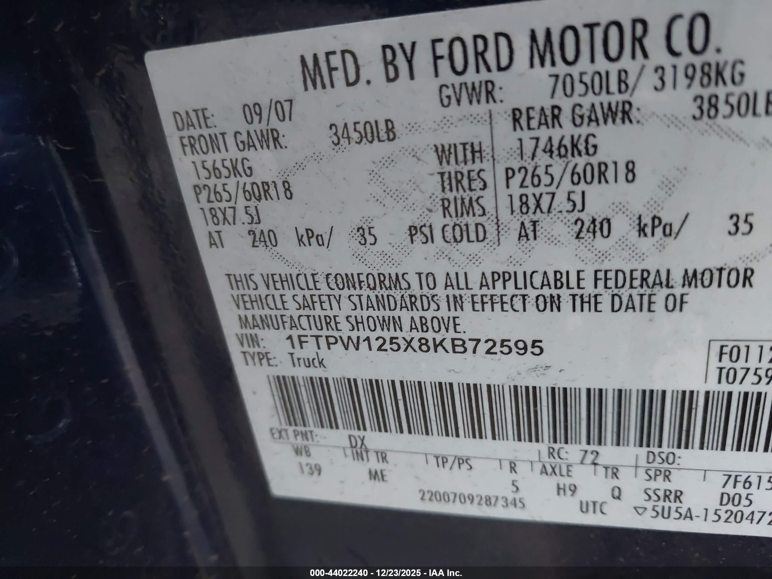 FORD F-150 image 9