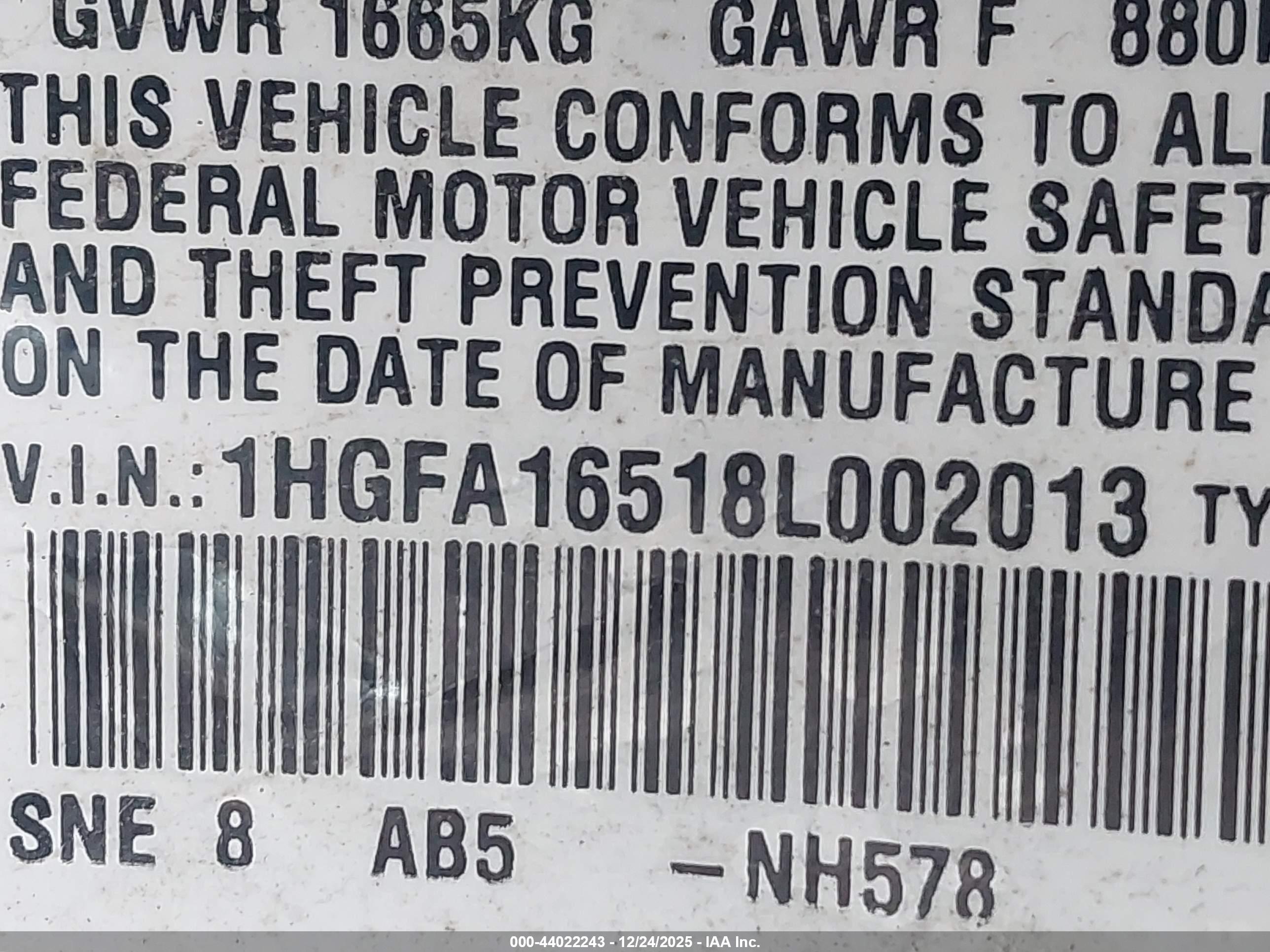 HONDA CIVIC image 9