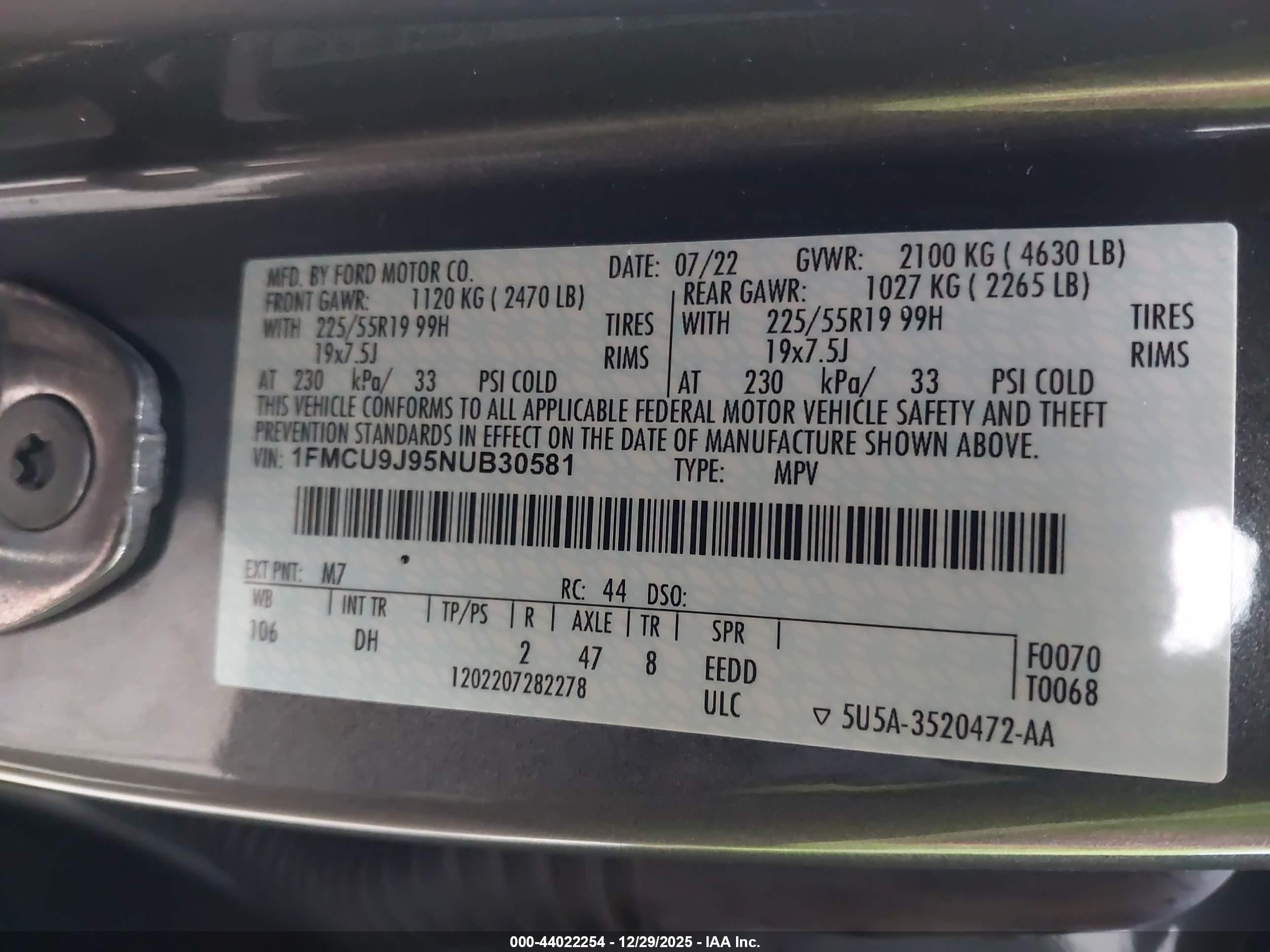 FORD ESCAPE image 9