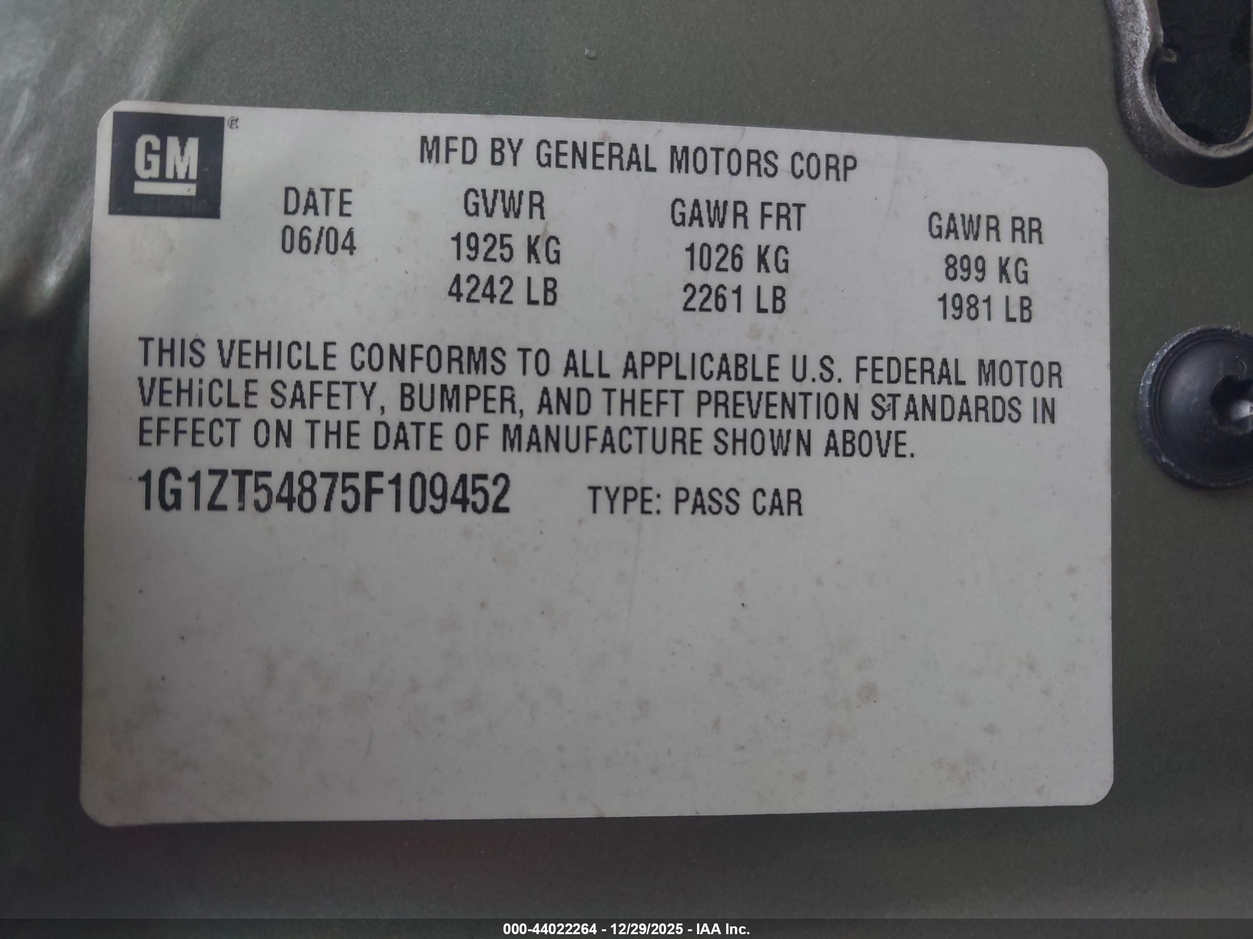 CHEVROLET MALIBU image 9