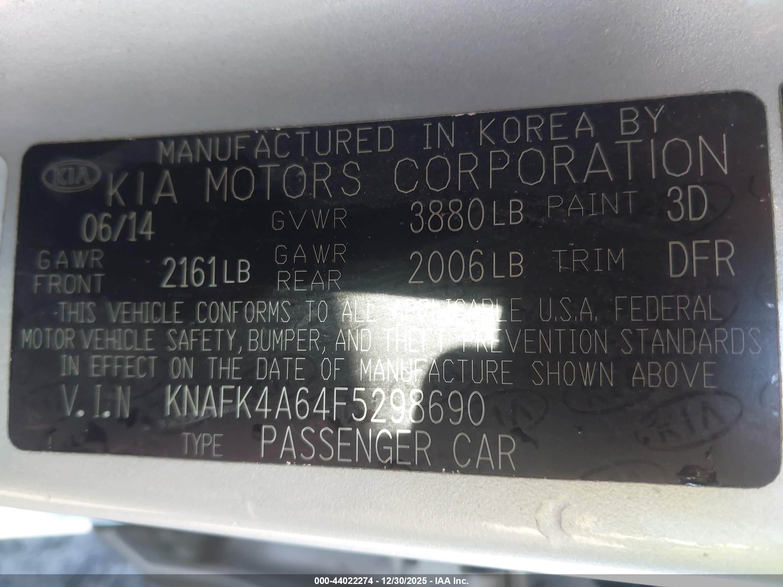 KIA FORTE image 9