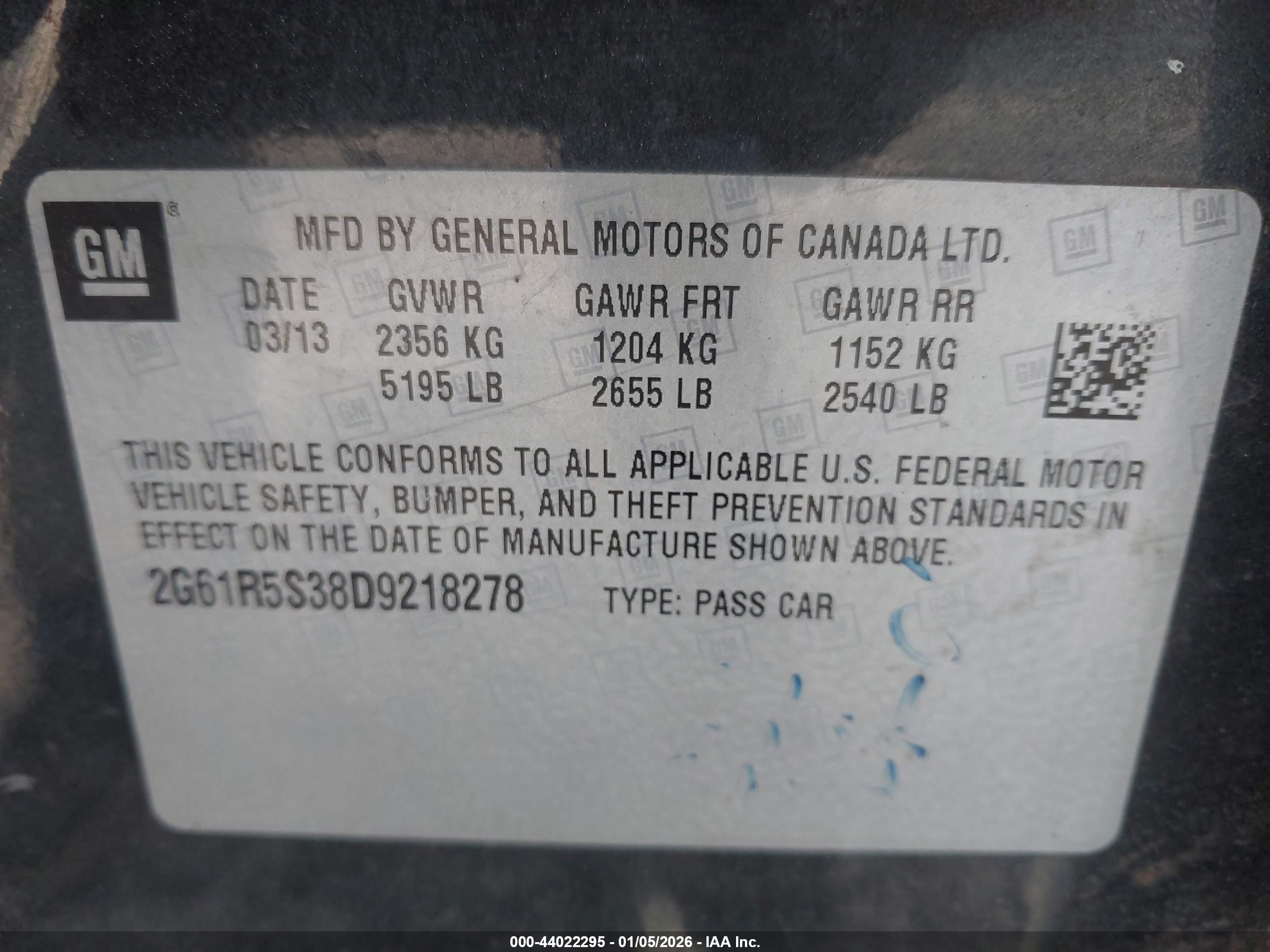 CADILLAC XTS image 9