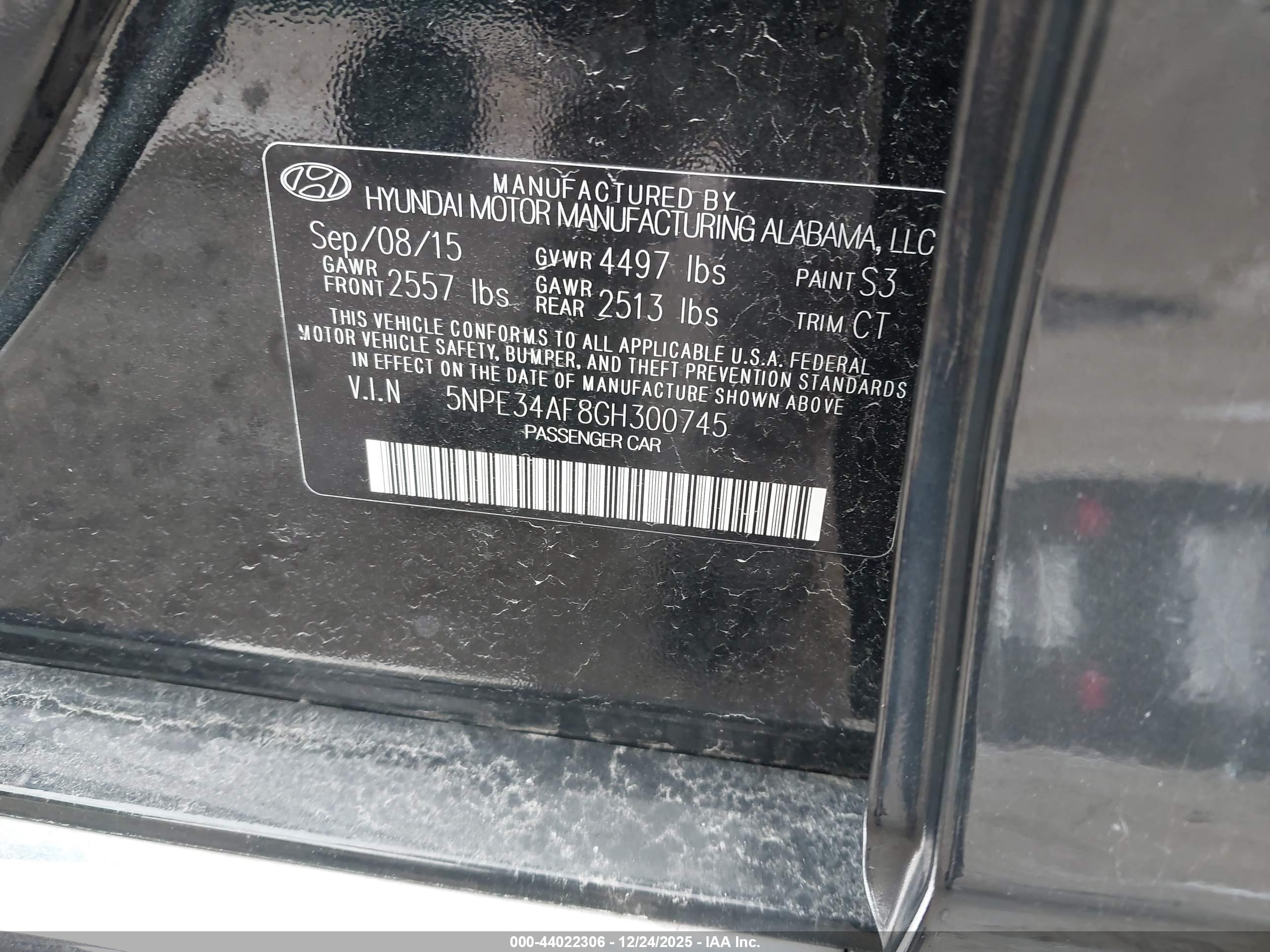 HYUNDAI SONATA image 9