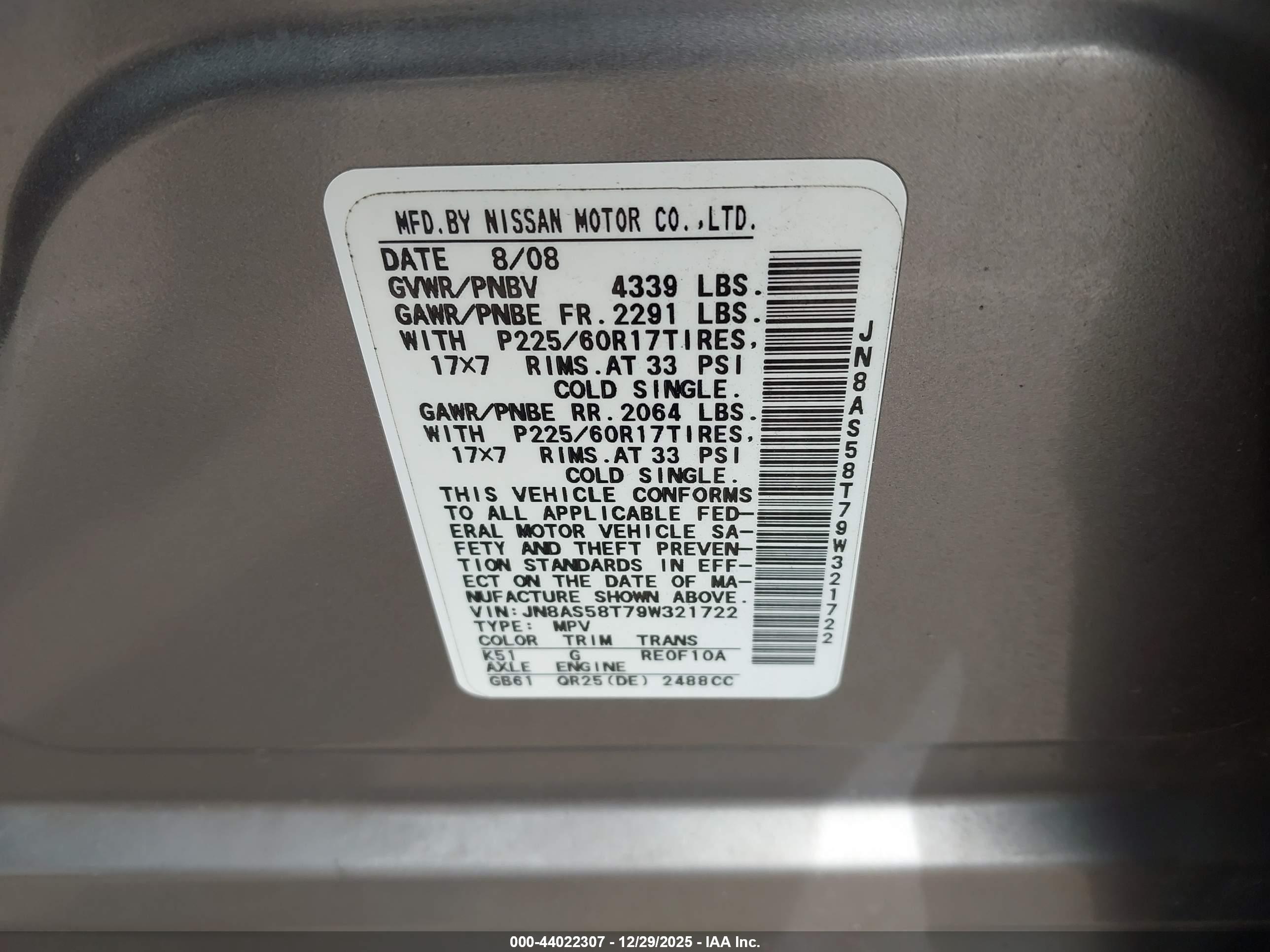 NISSAN ROGUE image 9