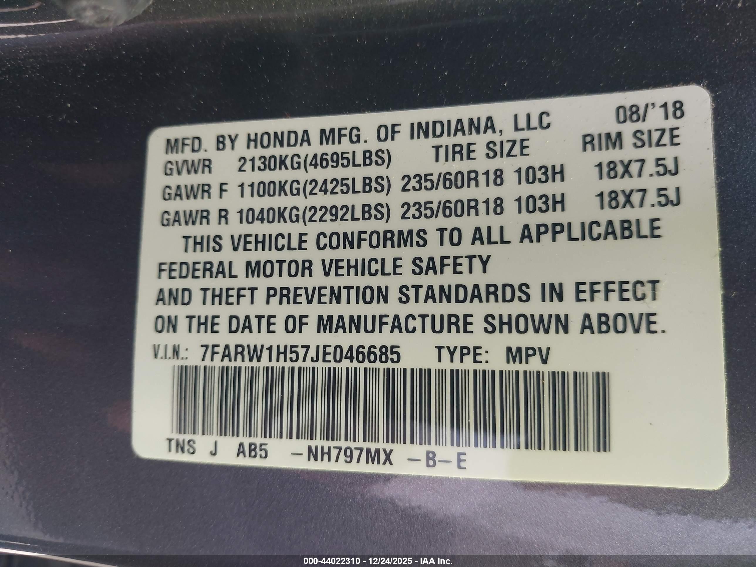 HONDA CR-V image 9
