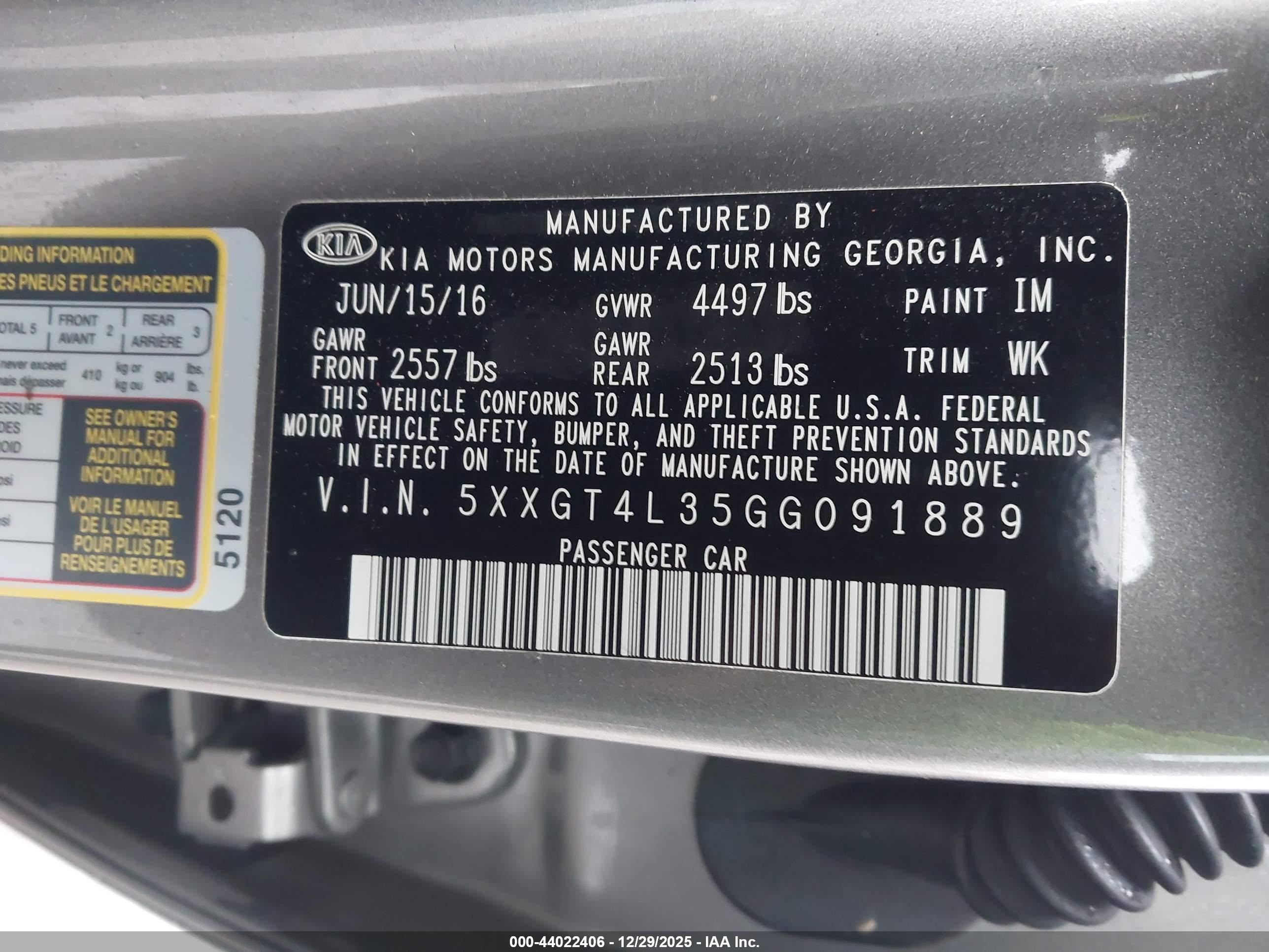 KIA OPTIMA image 9