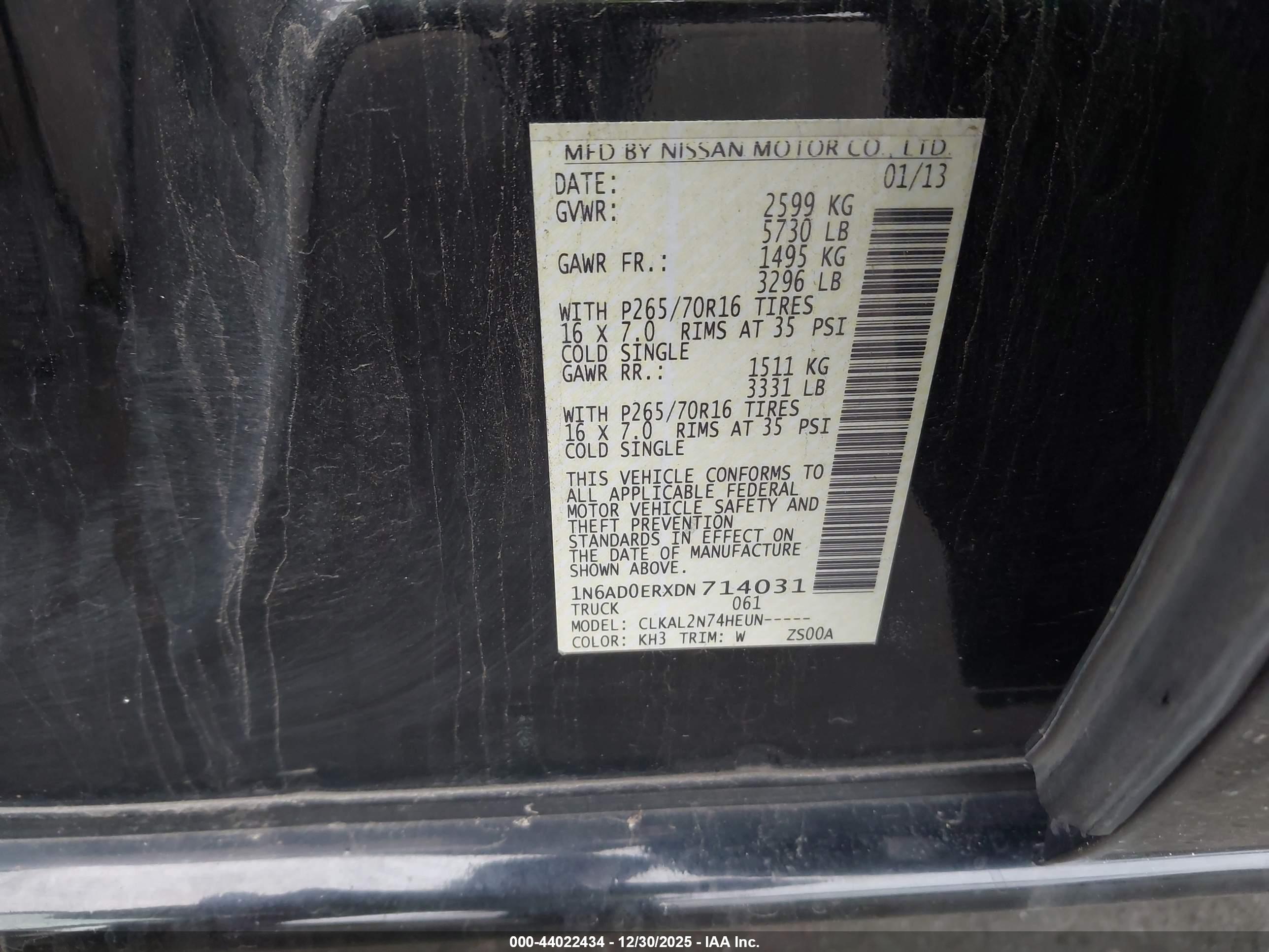 NISSAN FRONTIER image 9