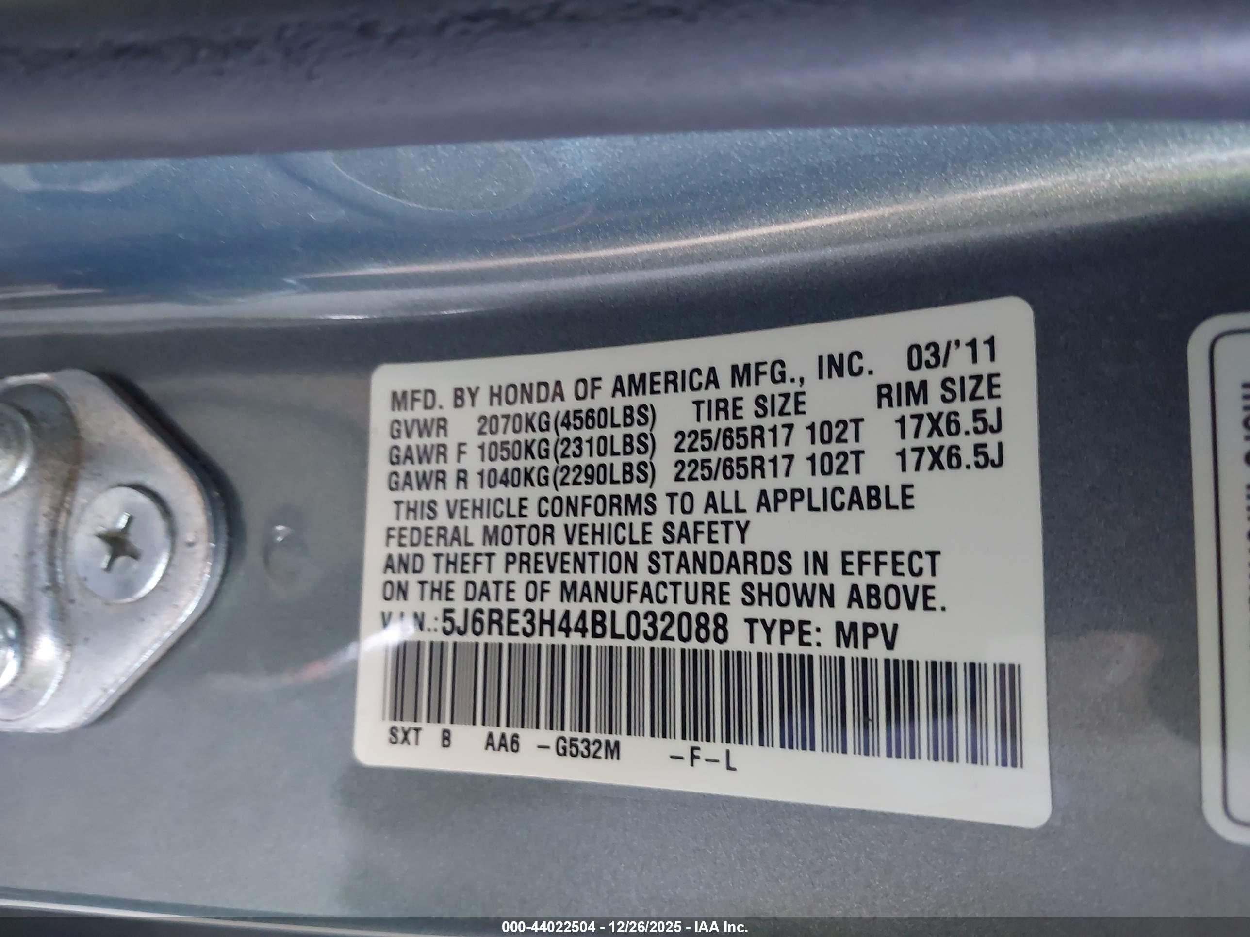 HONDA CR-V image 9