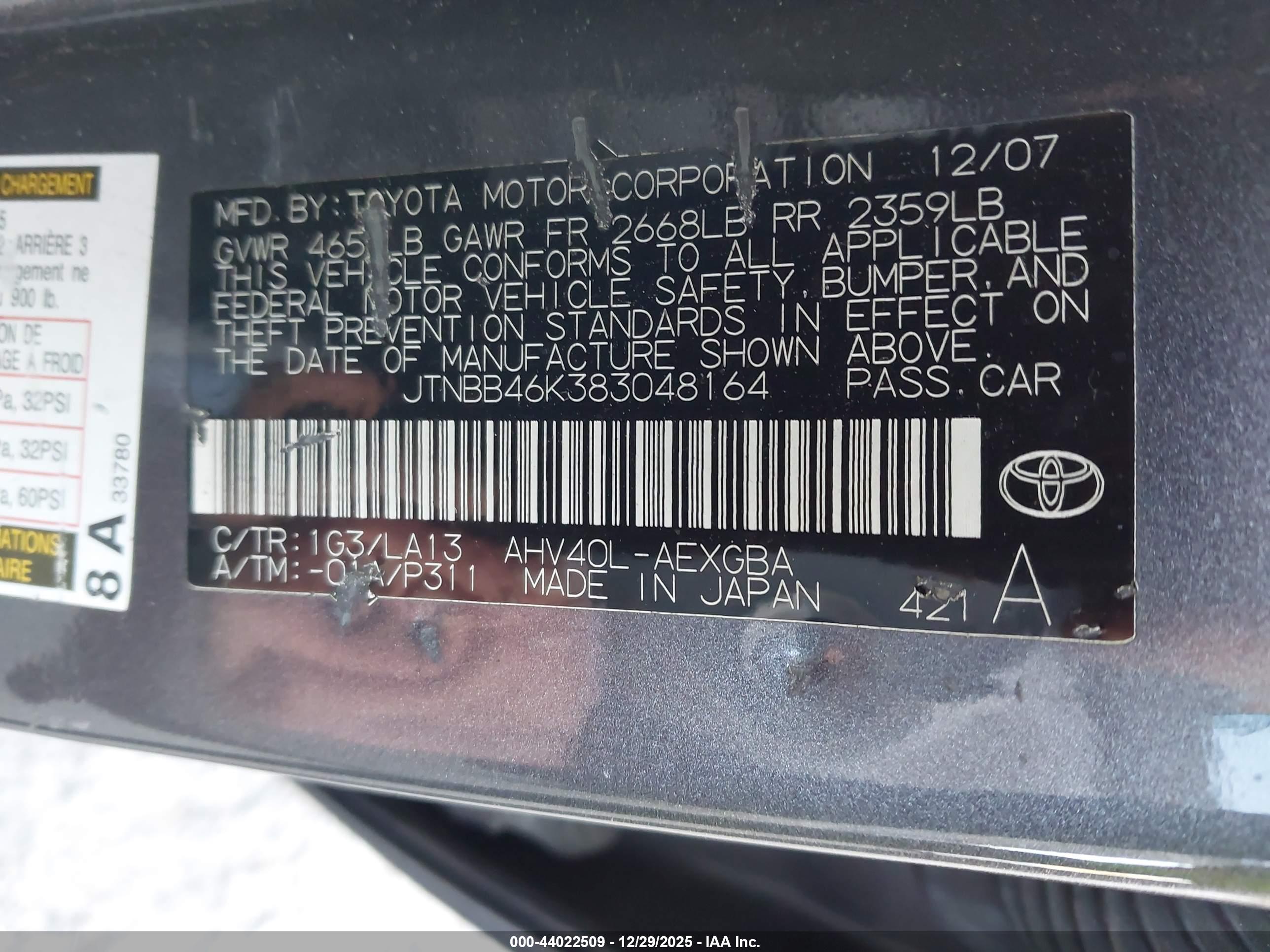 TOYOTA CAMRY image 9
