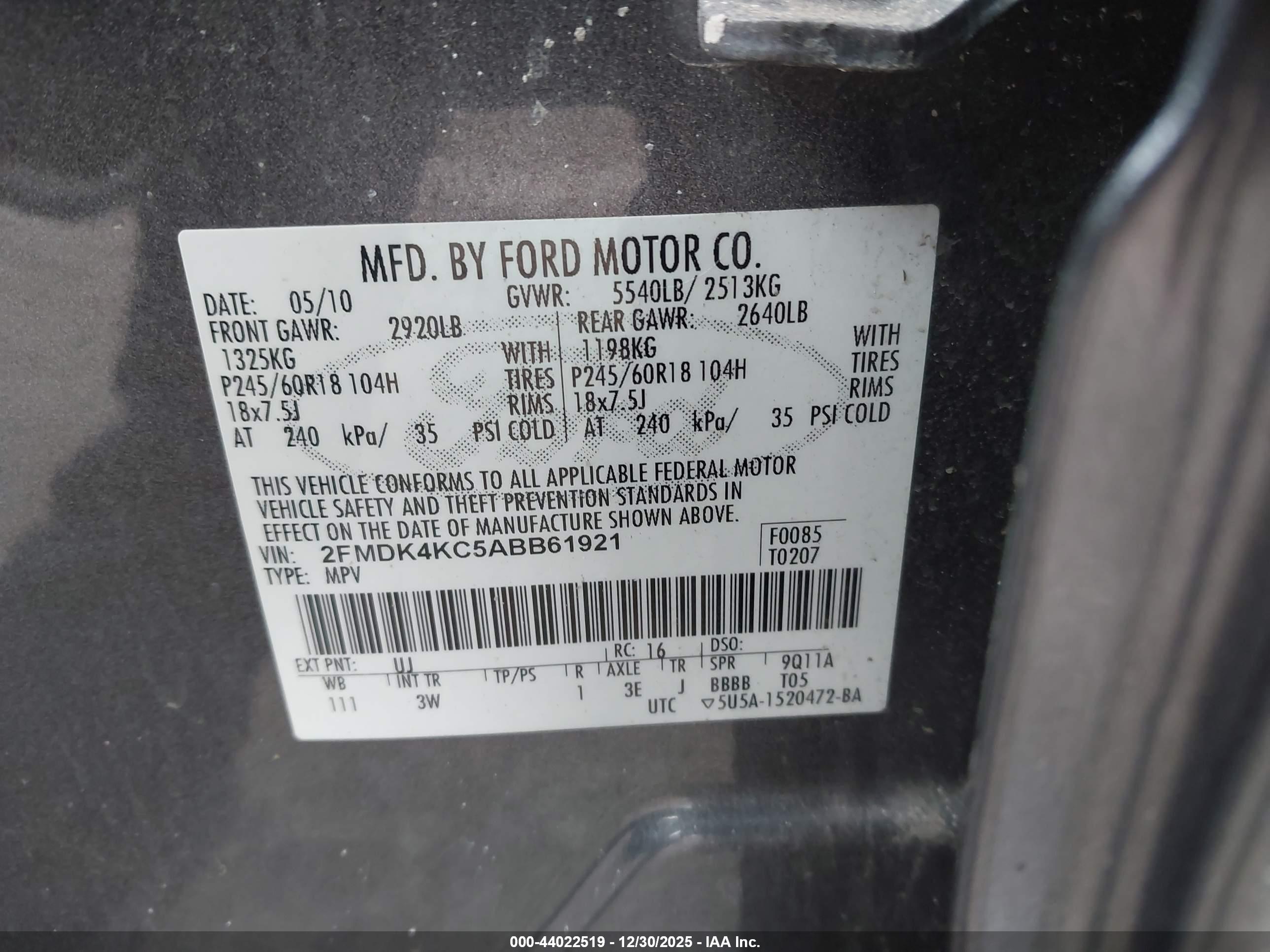 FORD EDGE image 9