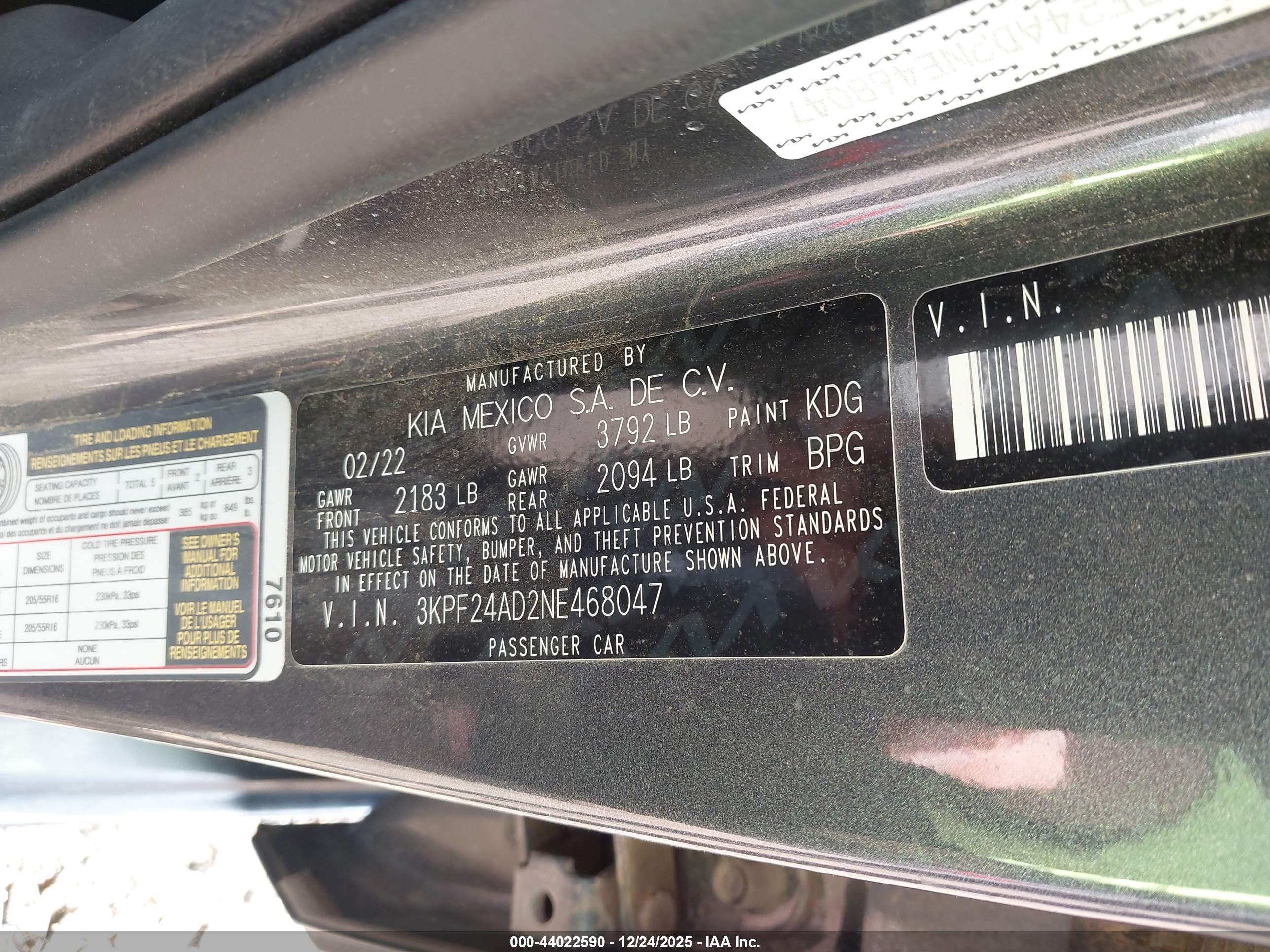KIA FORTE image 9