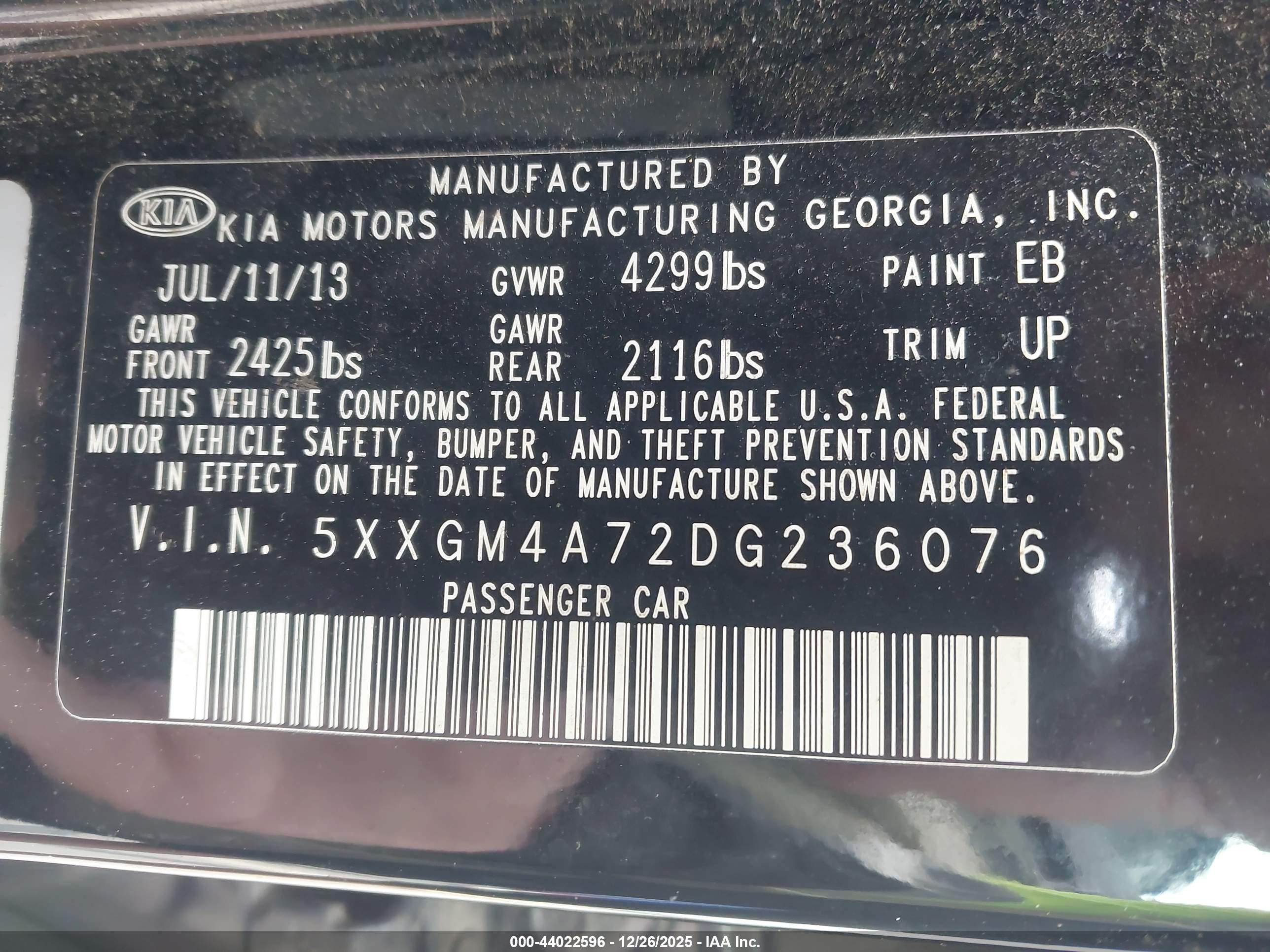 KIA OPTIMA image 9