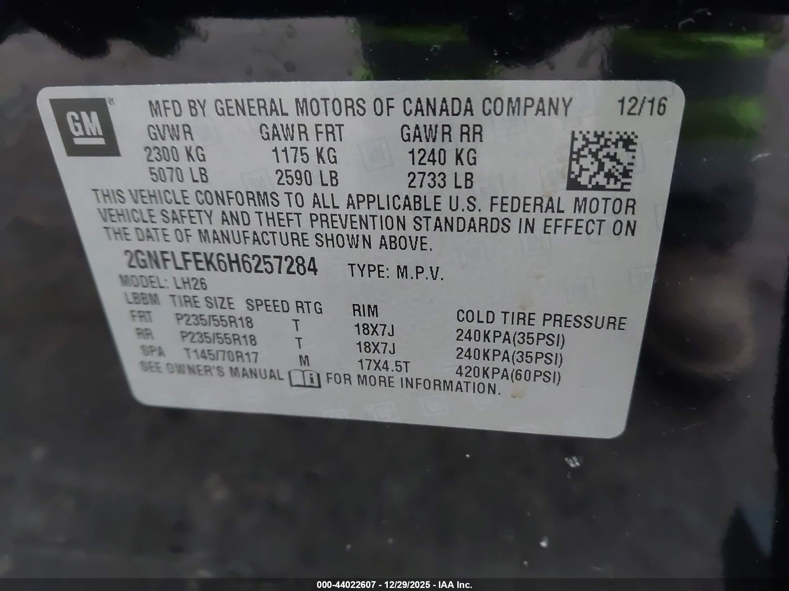 CHEVROLET EQUINOX image 9