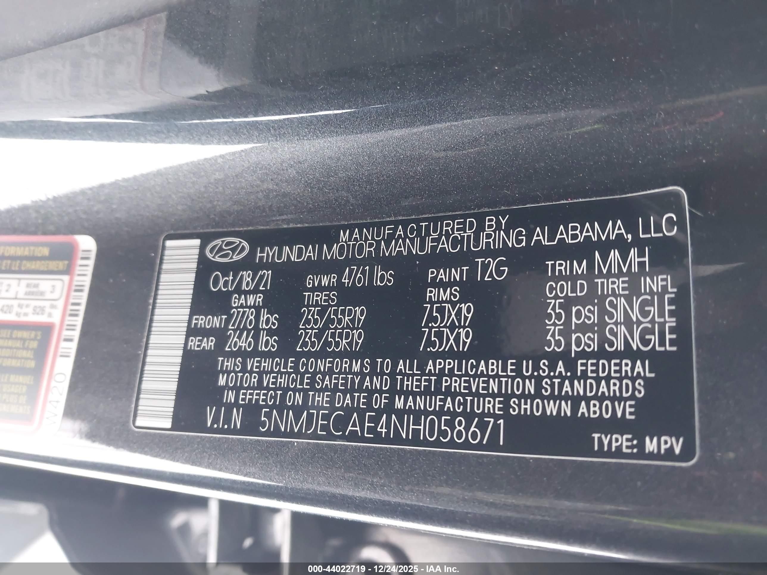 HYUNDAI TUCSON image 9